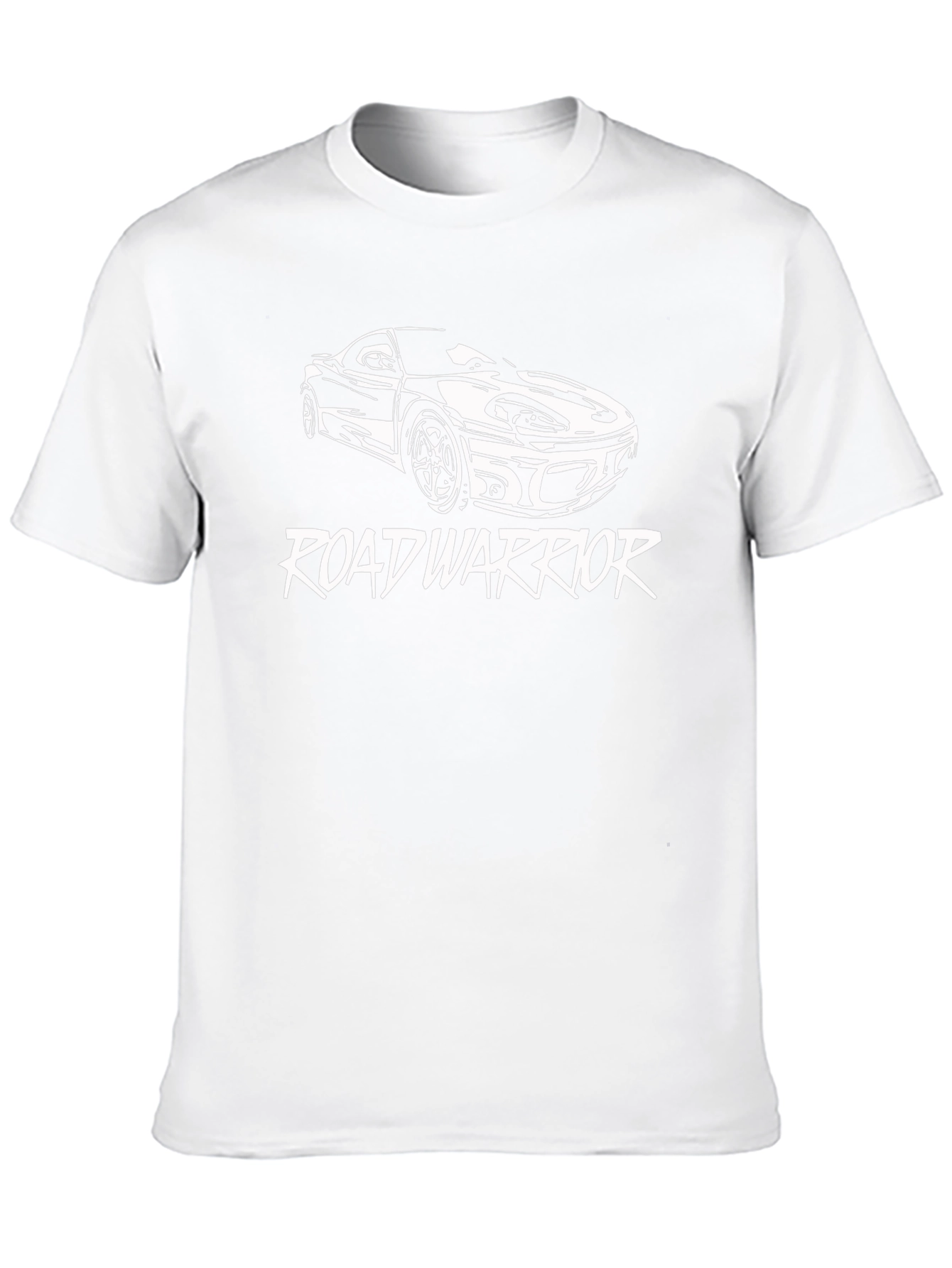 Road Warrior T-Shirt - Black Car Graphic Tee