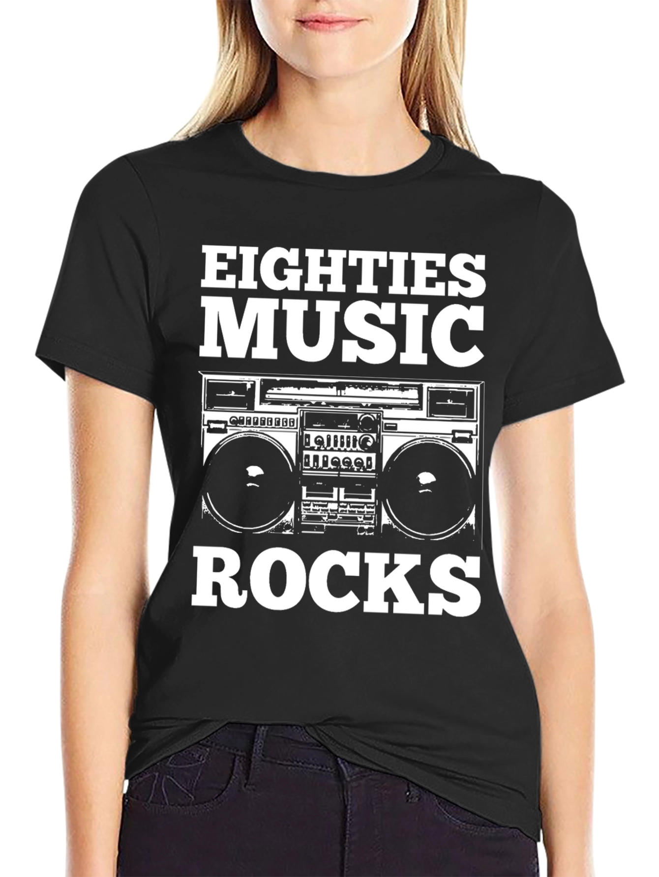 Eighties Music Rocks T-Shirt