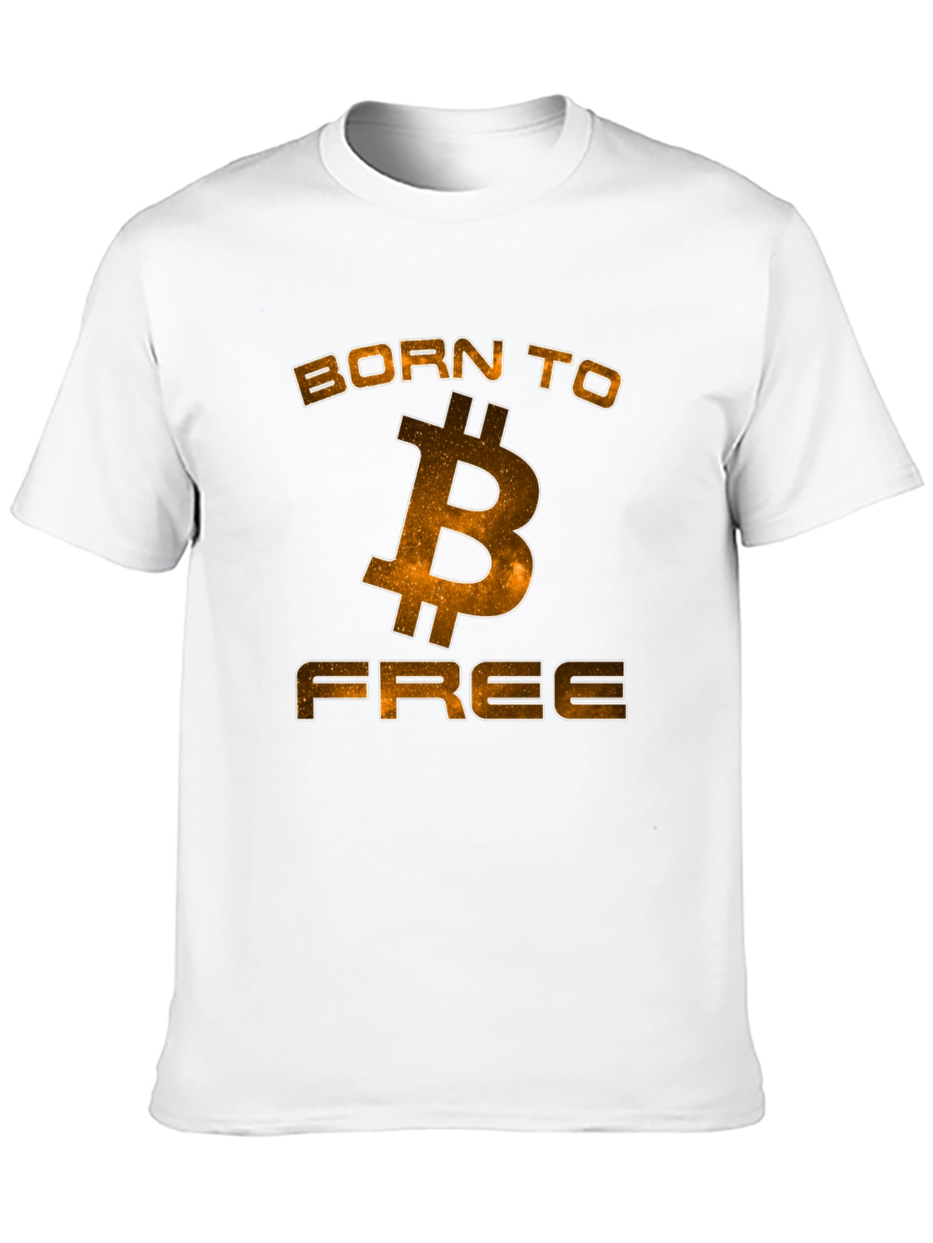 Born to Free Bitcoin Graphic T-Shirt