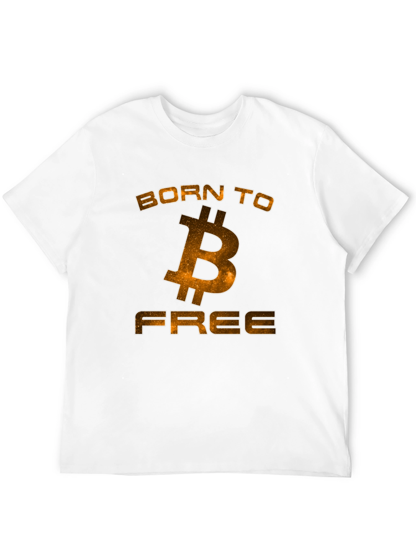 Born to Free Bitcoin Graphic T-Shirt