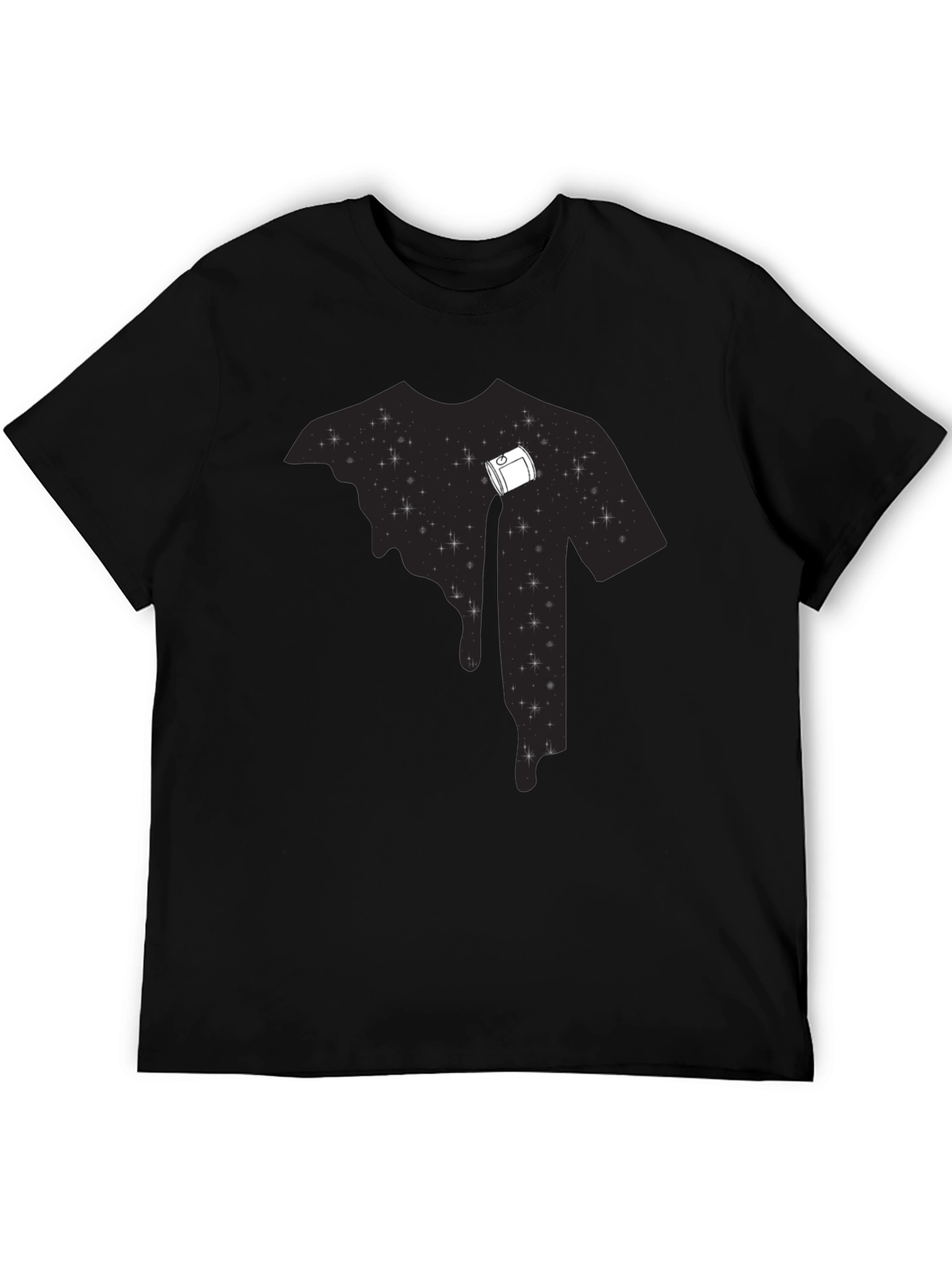 Galaxy Drip Tee - Stylish Graphic Print