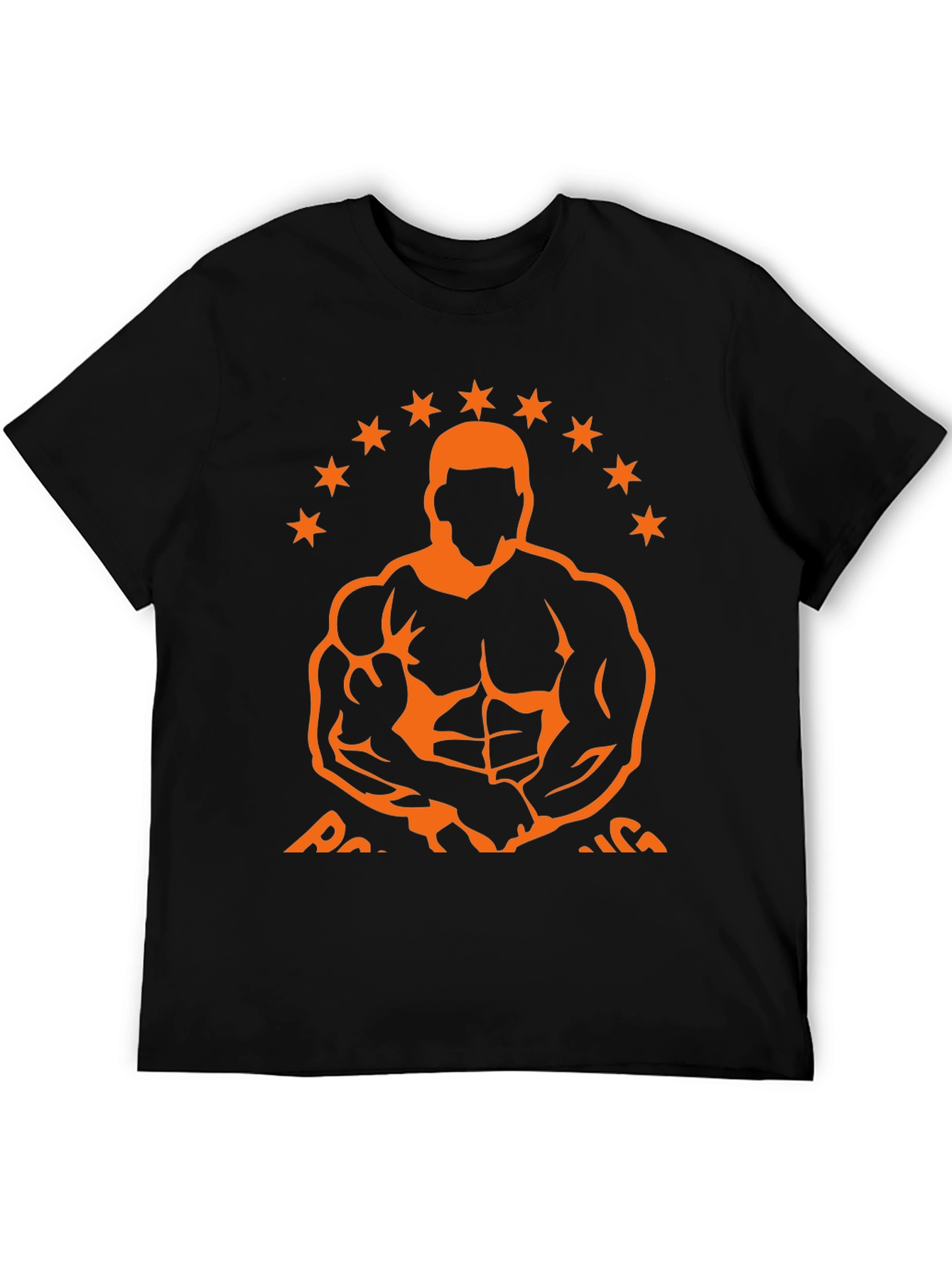 Black Bodybuilder Graphic Tee