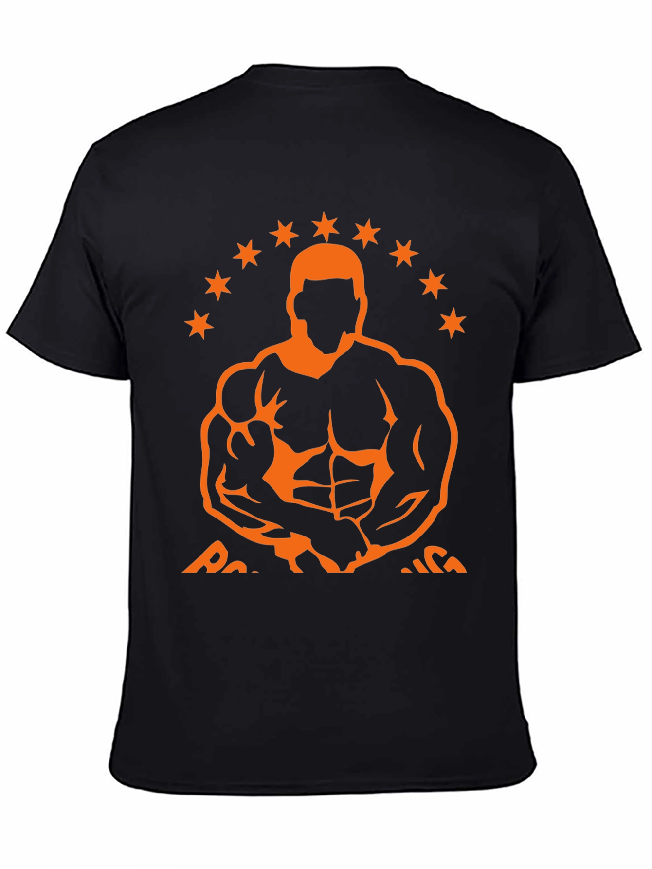 Black Bodybuilder Graphic Tee
