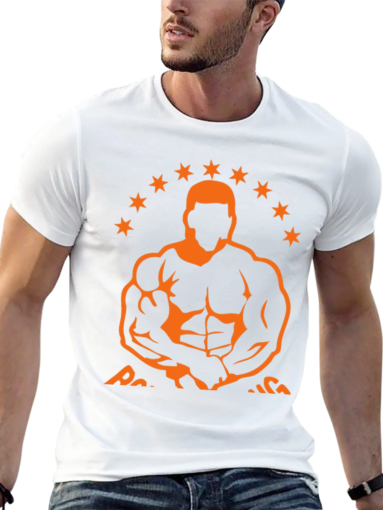 Black Bodybuilder Graphic Tee