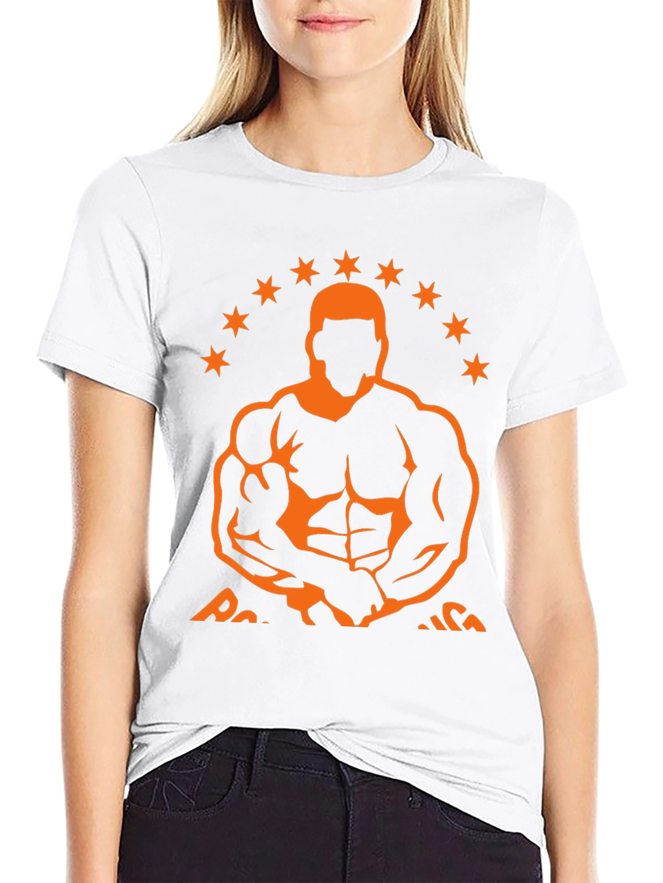 Black Bodybuilder Graphic Tee