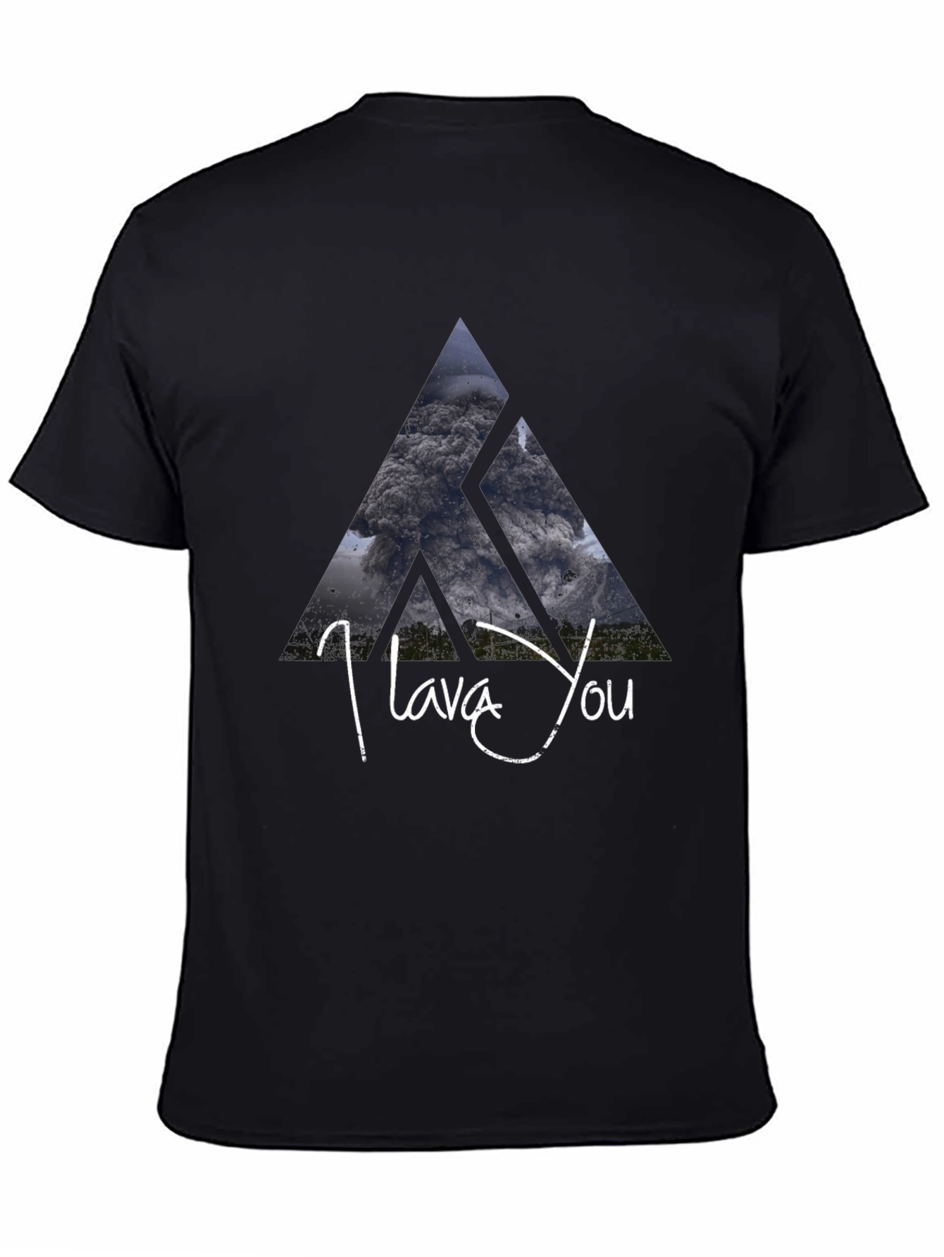 I Lava You Graphic Tee - Black