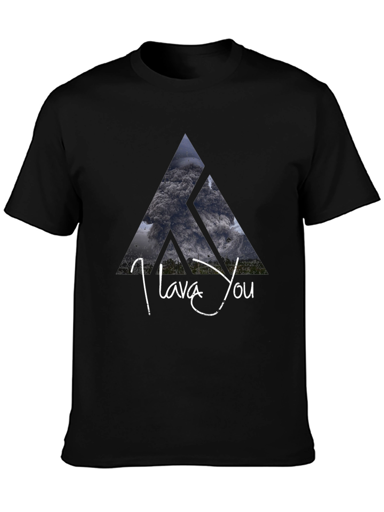 I Lava You Graphic Tee - Black