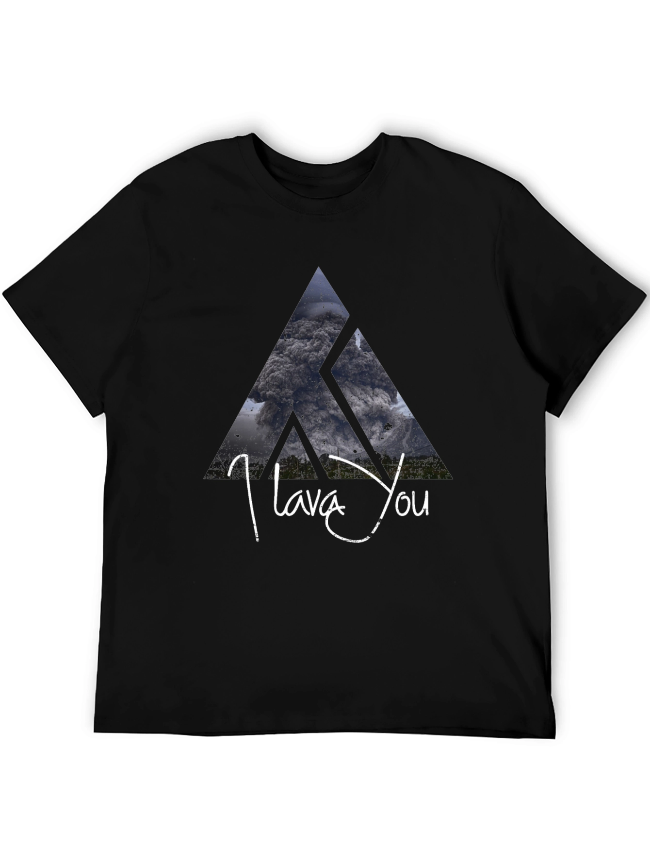 I Lava You Graphic Tee - Black