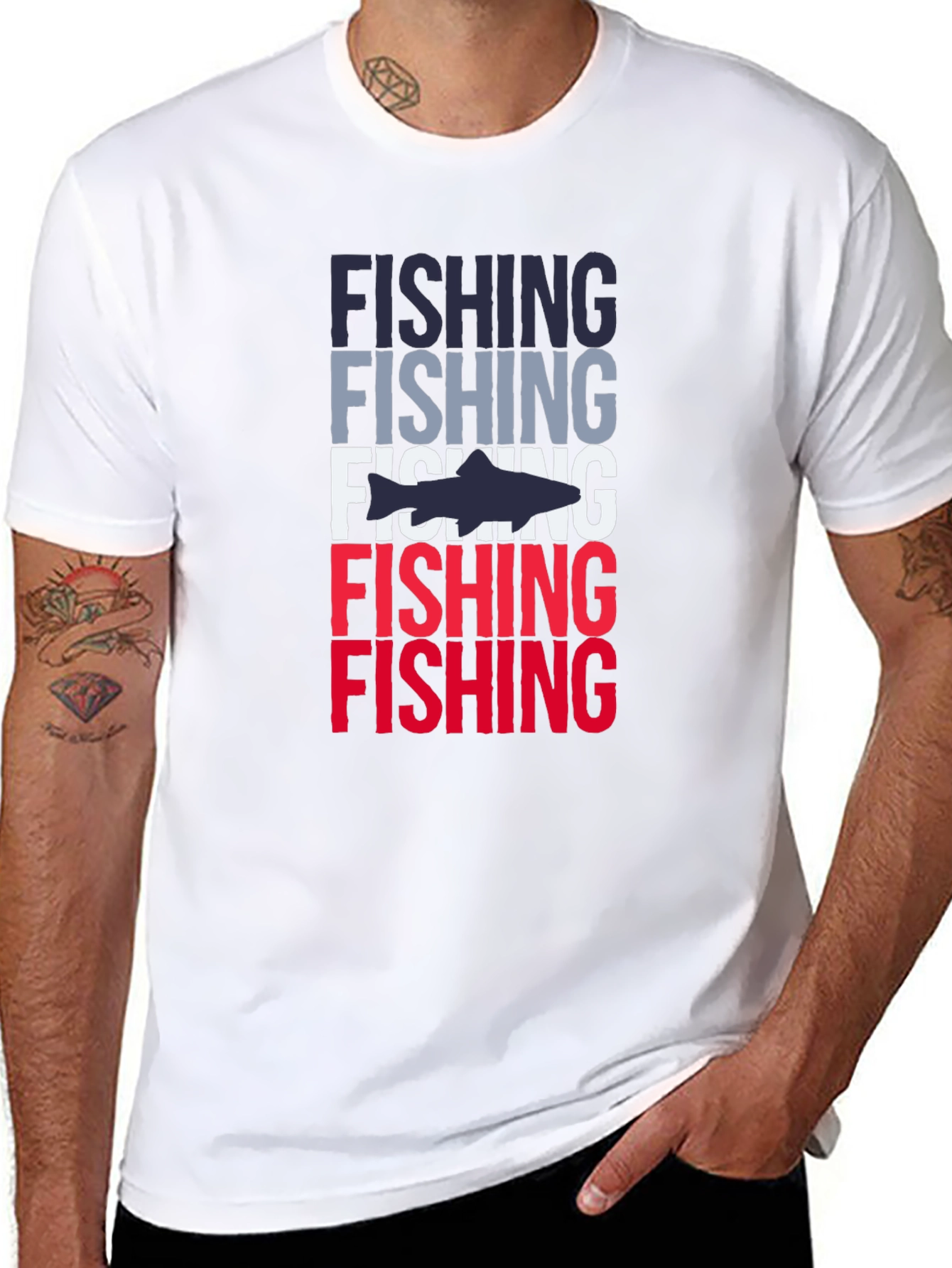 Fishing Graphic T-Shirt - Stylish Angler Apparel
