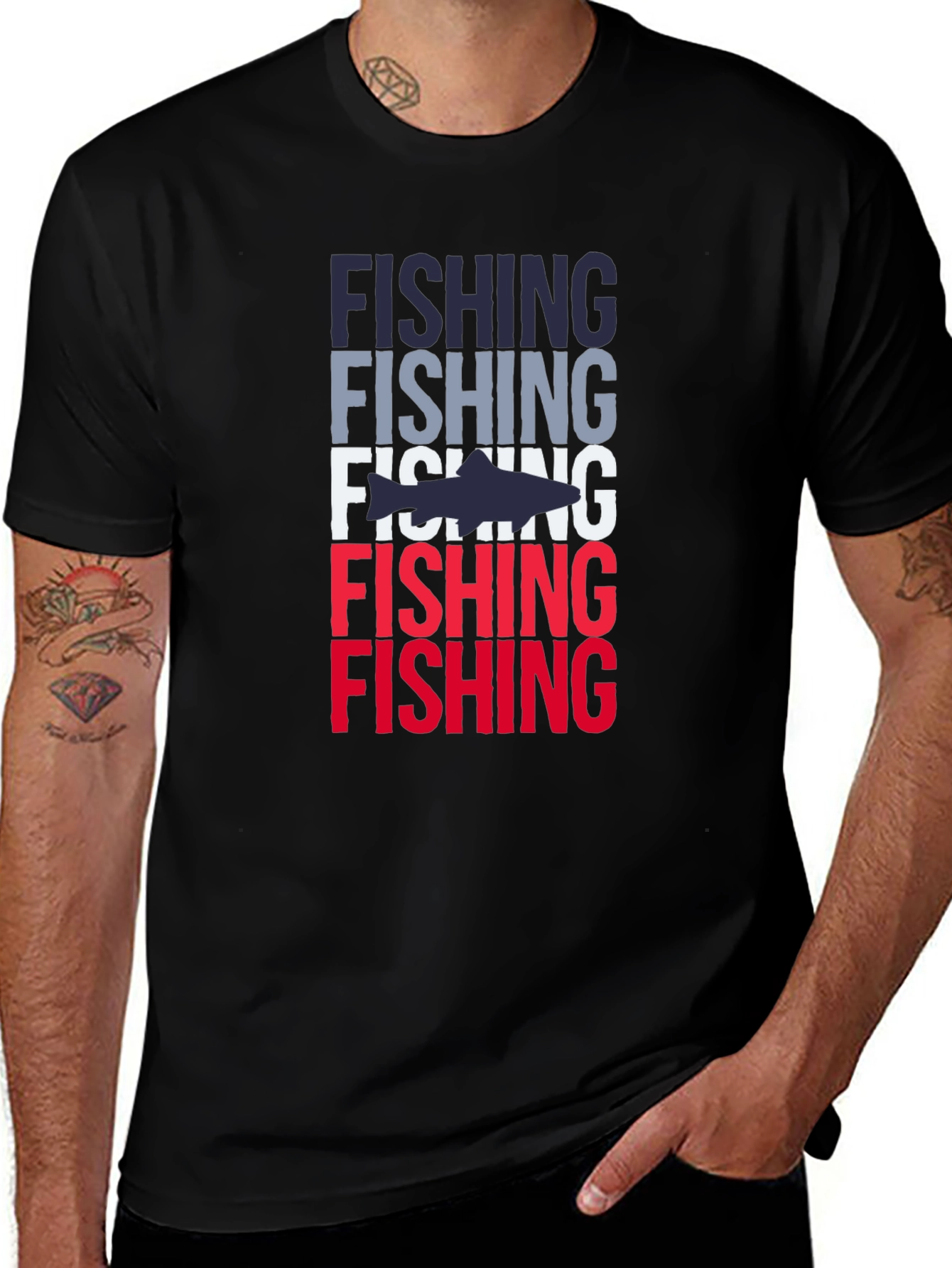 Fishing Graphic T-Shirt - Stylish Angler Apparel