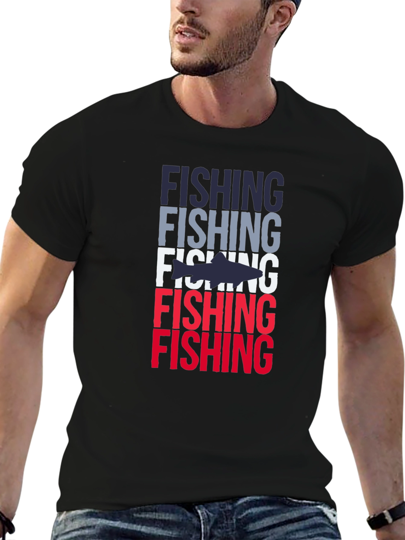 Fishing Graphic T-Shirt - Stylish Angler Apparel