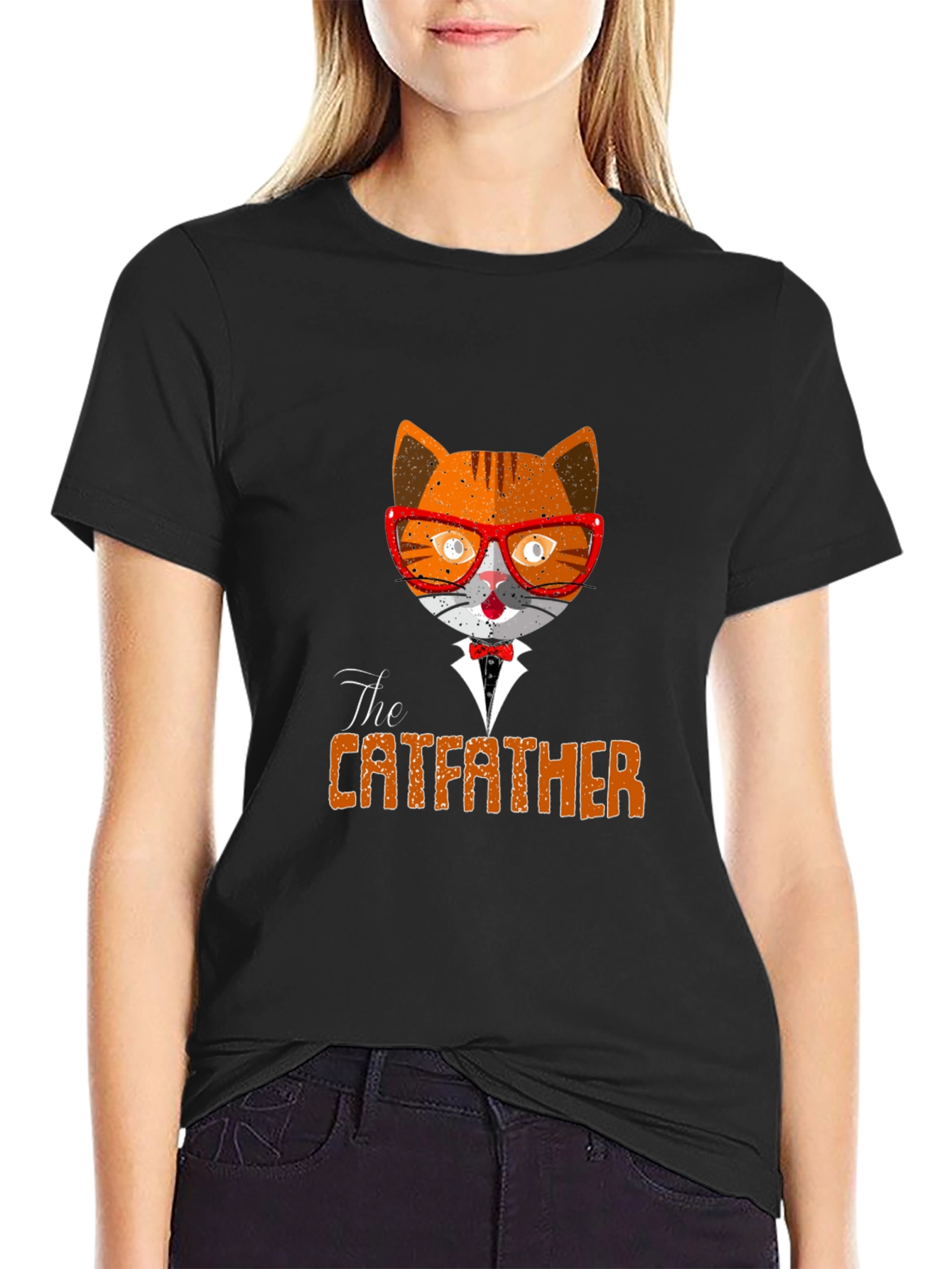 The Catfather T-Shirt - Funny Cat Lover Gift