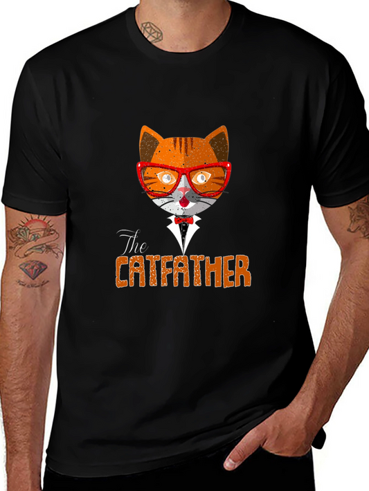 The Catfather T-Shirt - Funny Cat Lover Gift