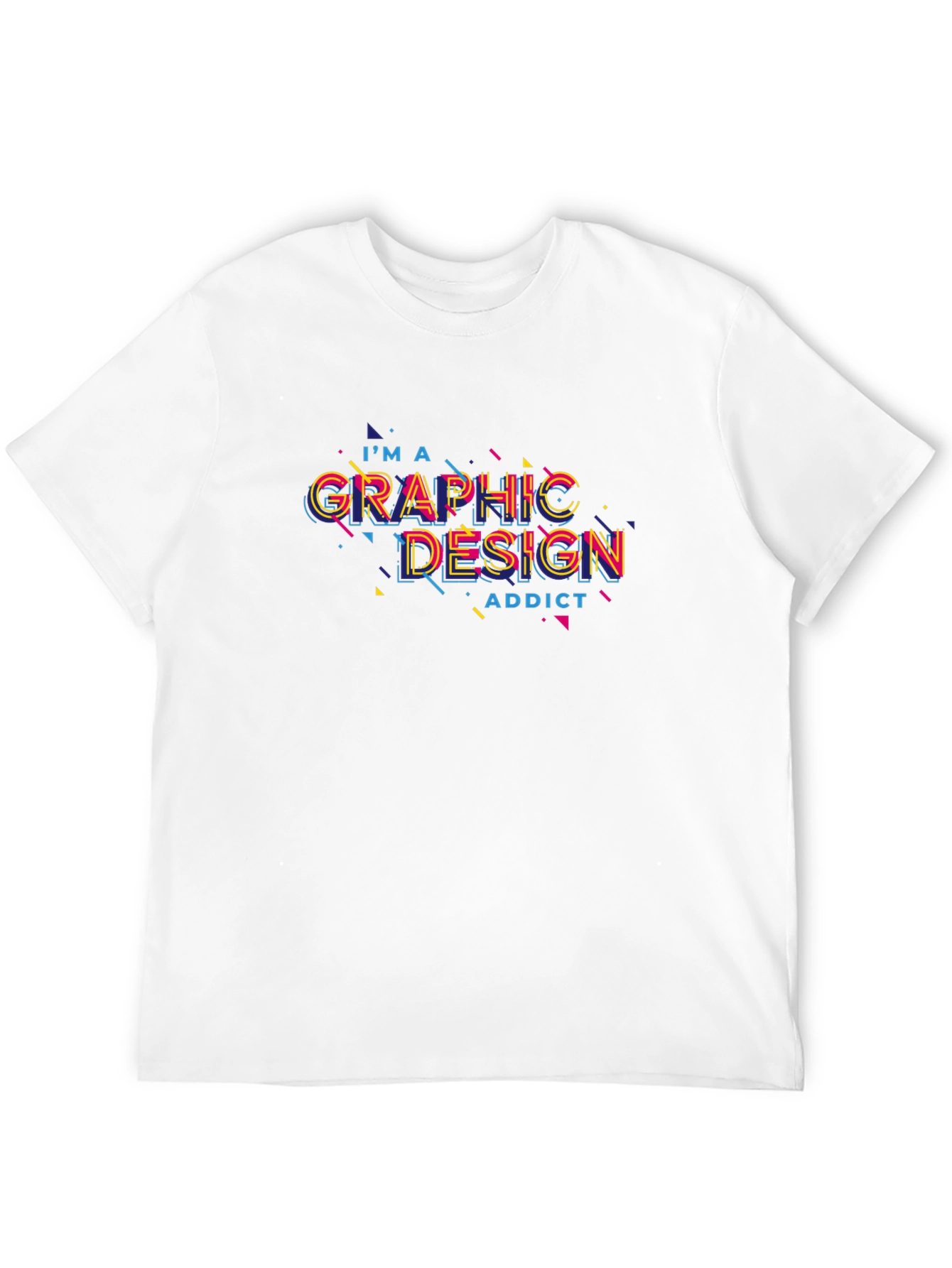 Graphic Design Addict Black T-Shirt