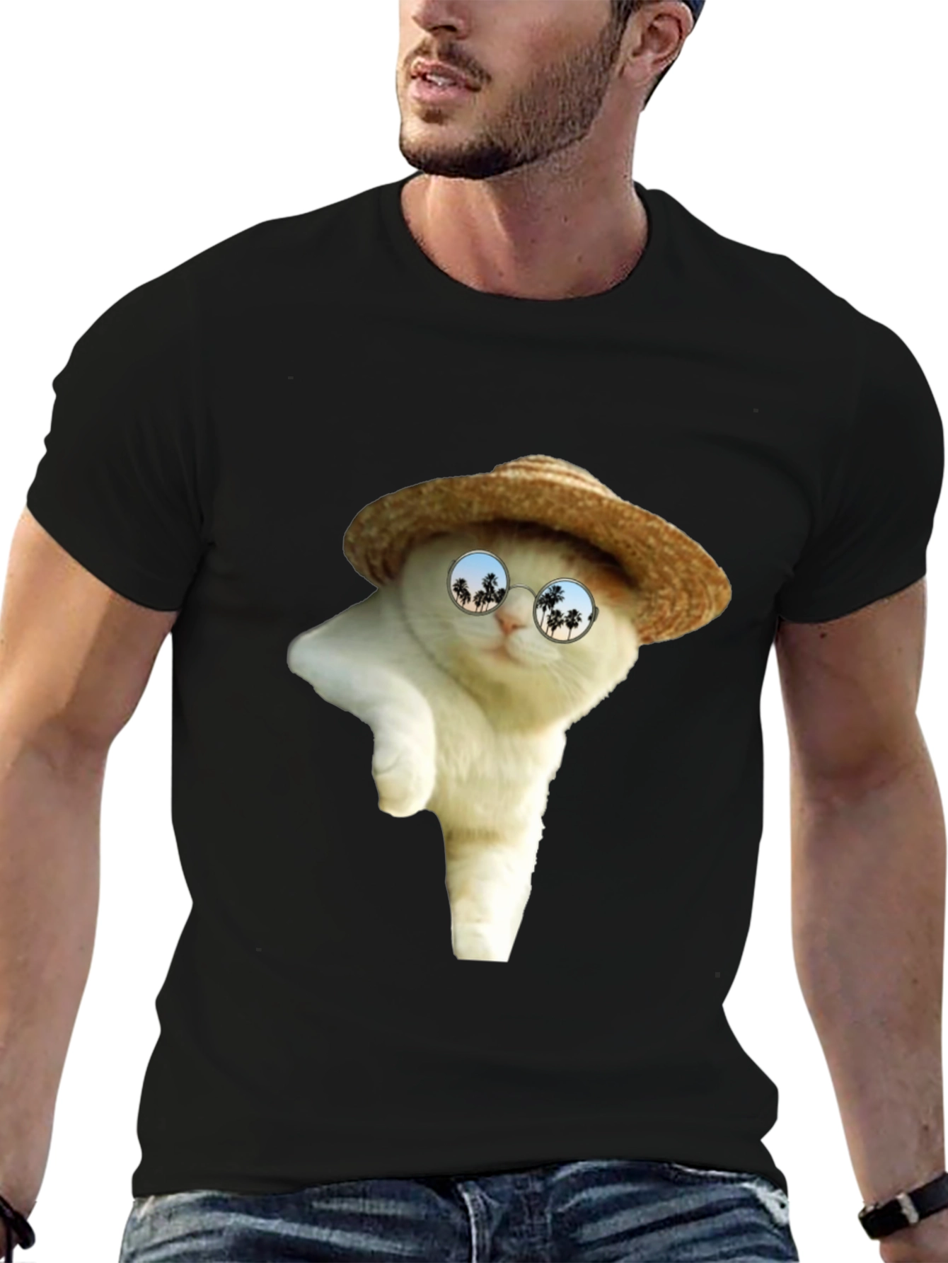 Cat in Hat T-Shirt
