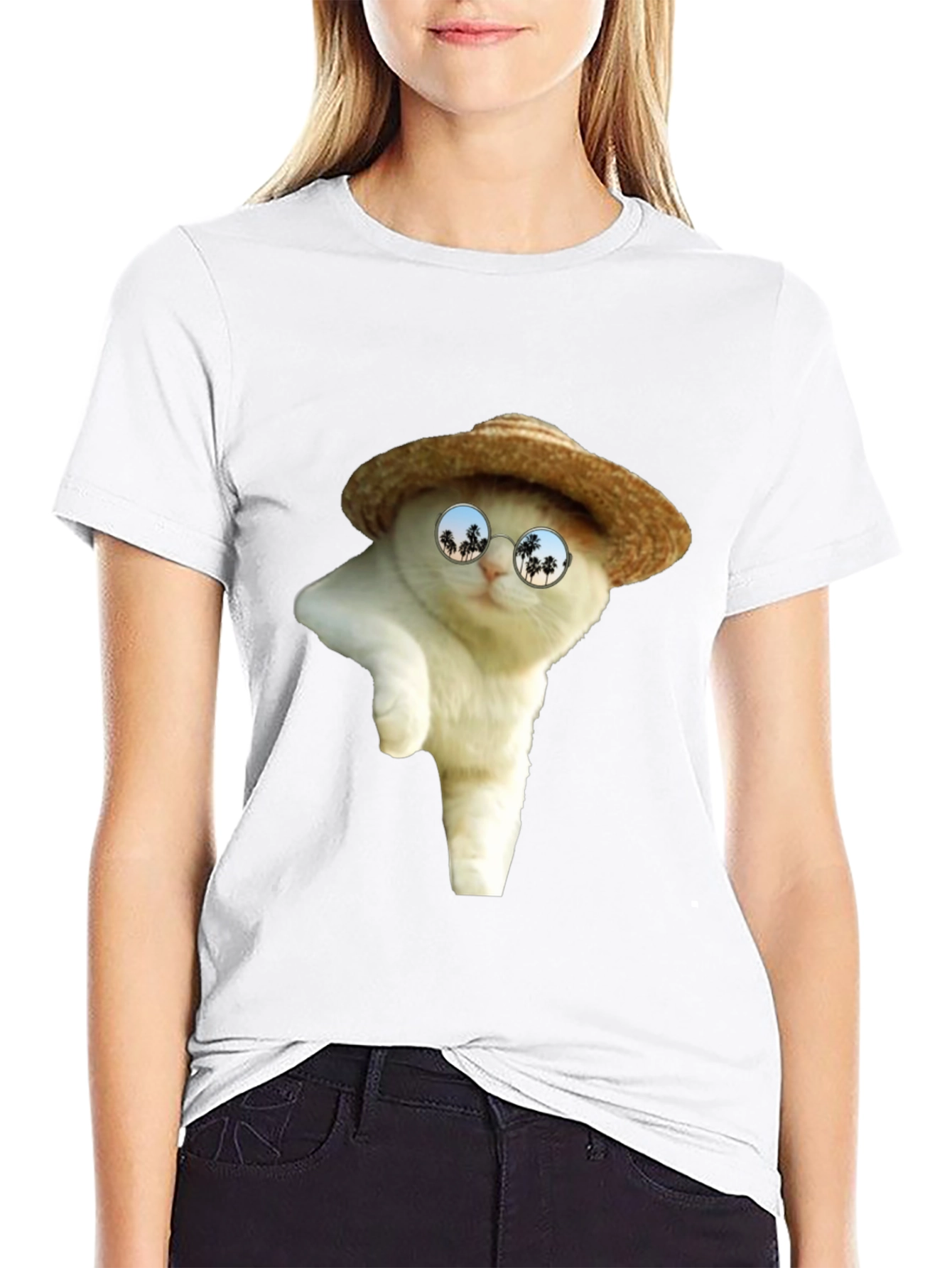 Cat in Hat T-Shirt