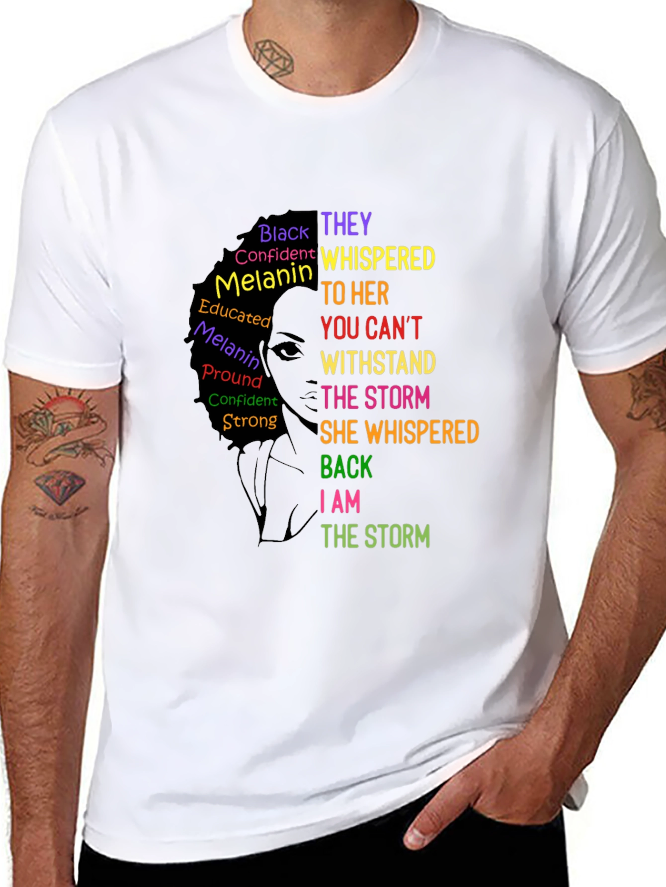 Empowered Melanin Black Pride T-Shirt