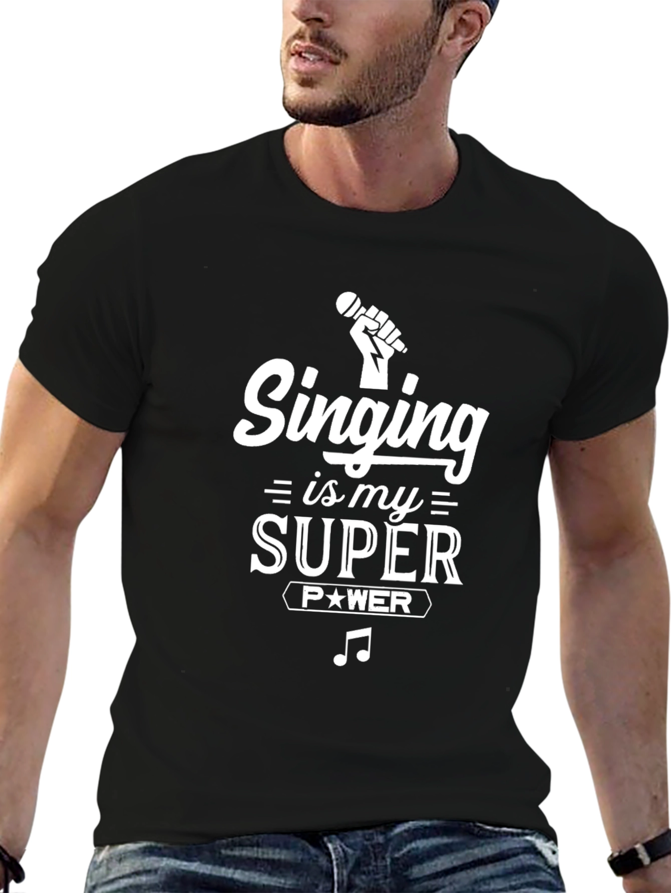 Singing Is My Super Power T-Shirt