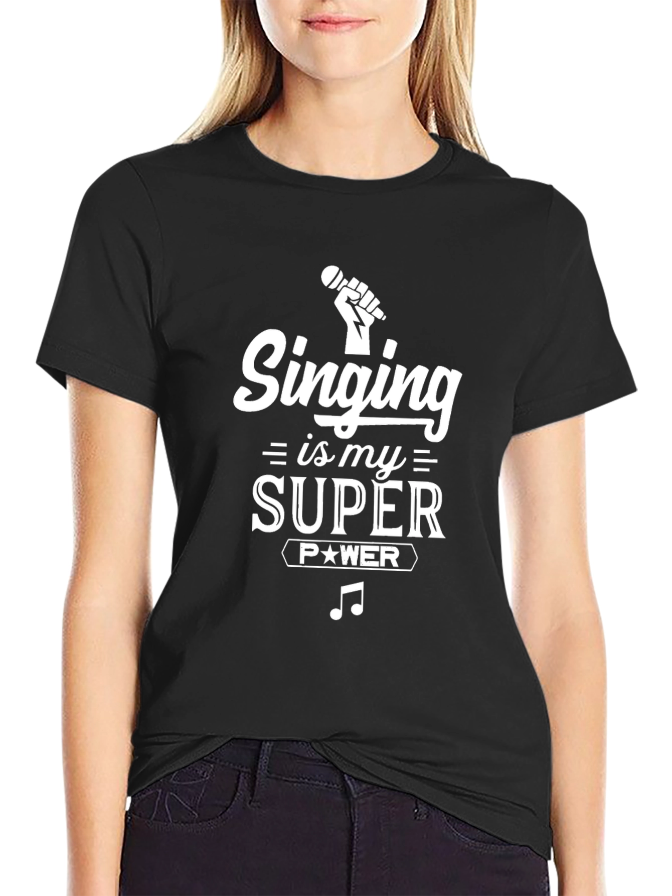 Singing Is My Super Power T-Shirt