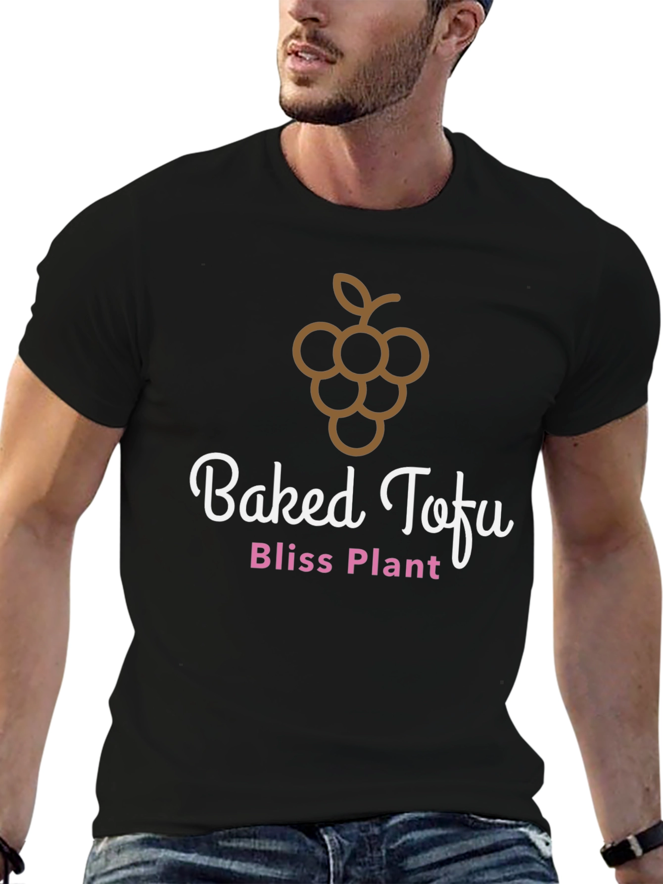 Baked Tofu Bliss Plant Graphic T-Shirt