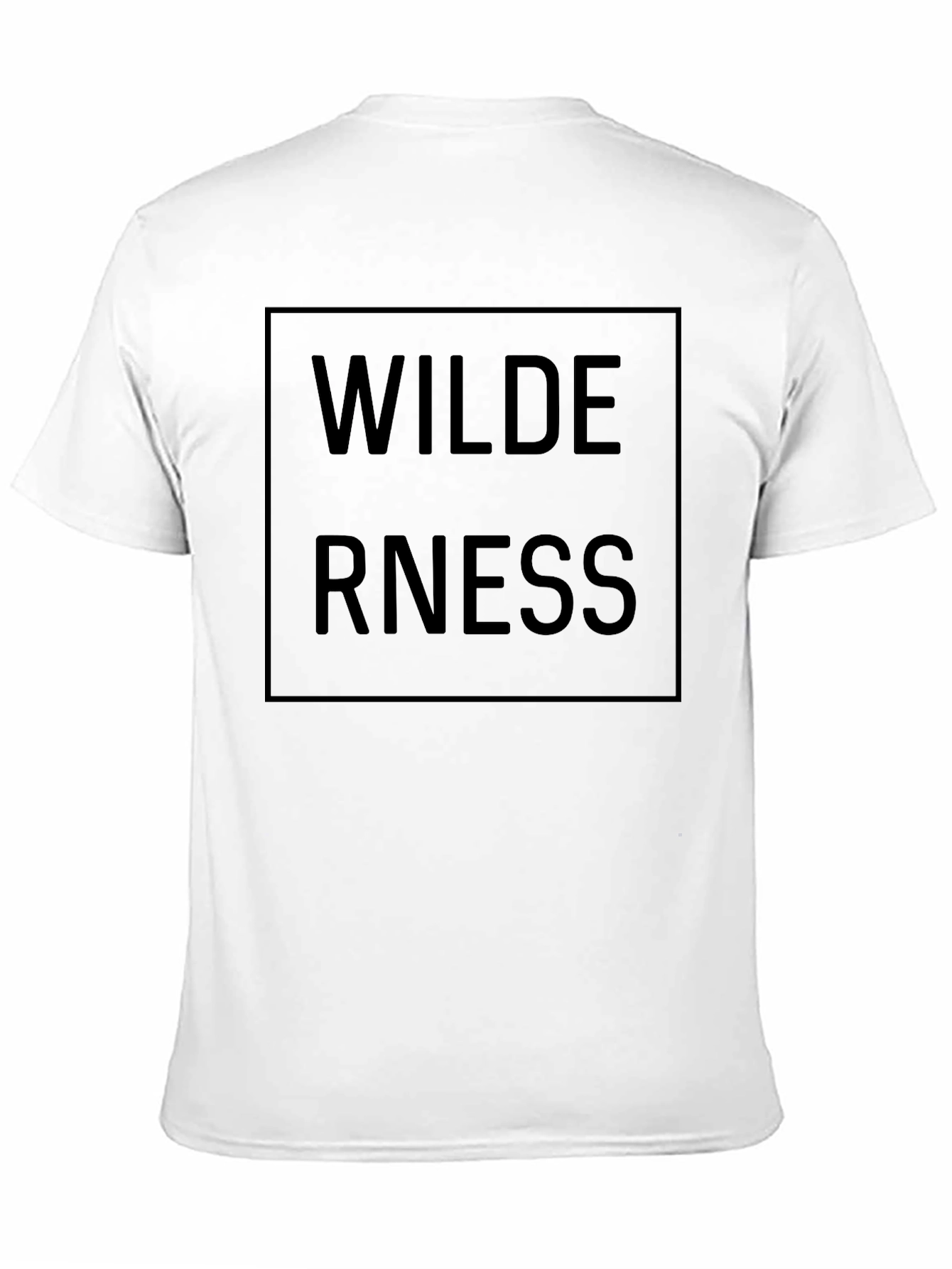 Wilderness Graphic Tee - Mens Black T-Shirt