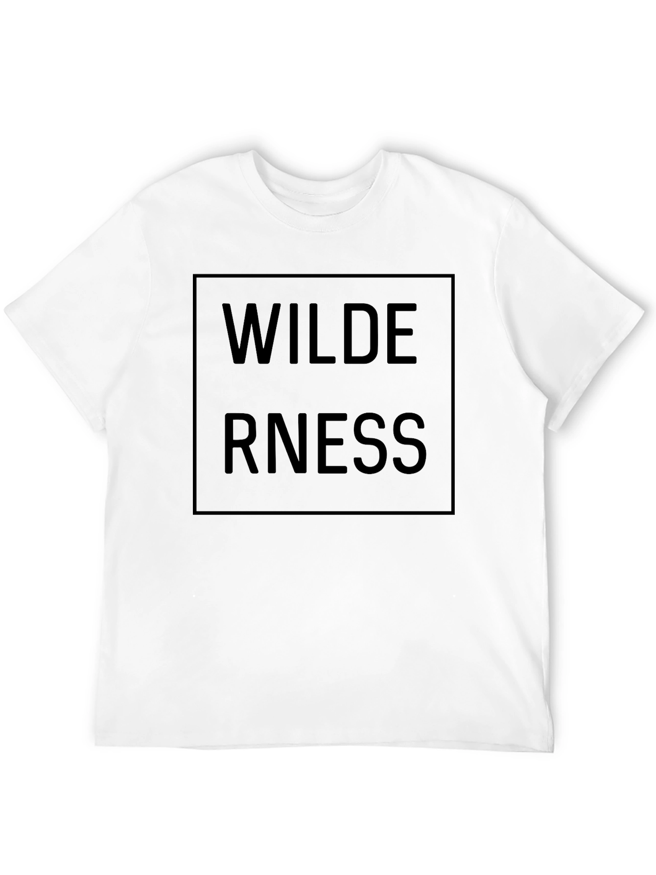 Wilderness Graphic Tee - Mens Black T-Shirt