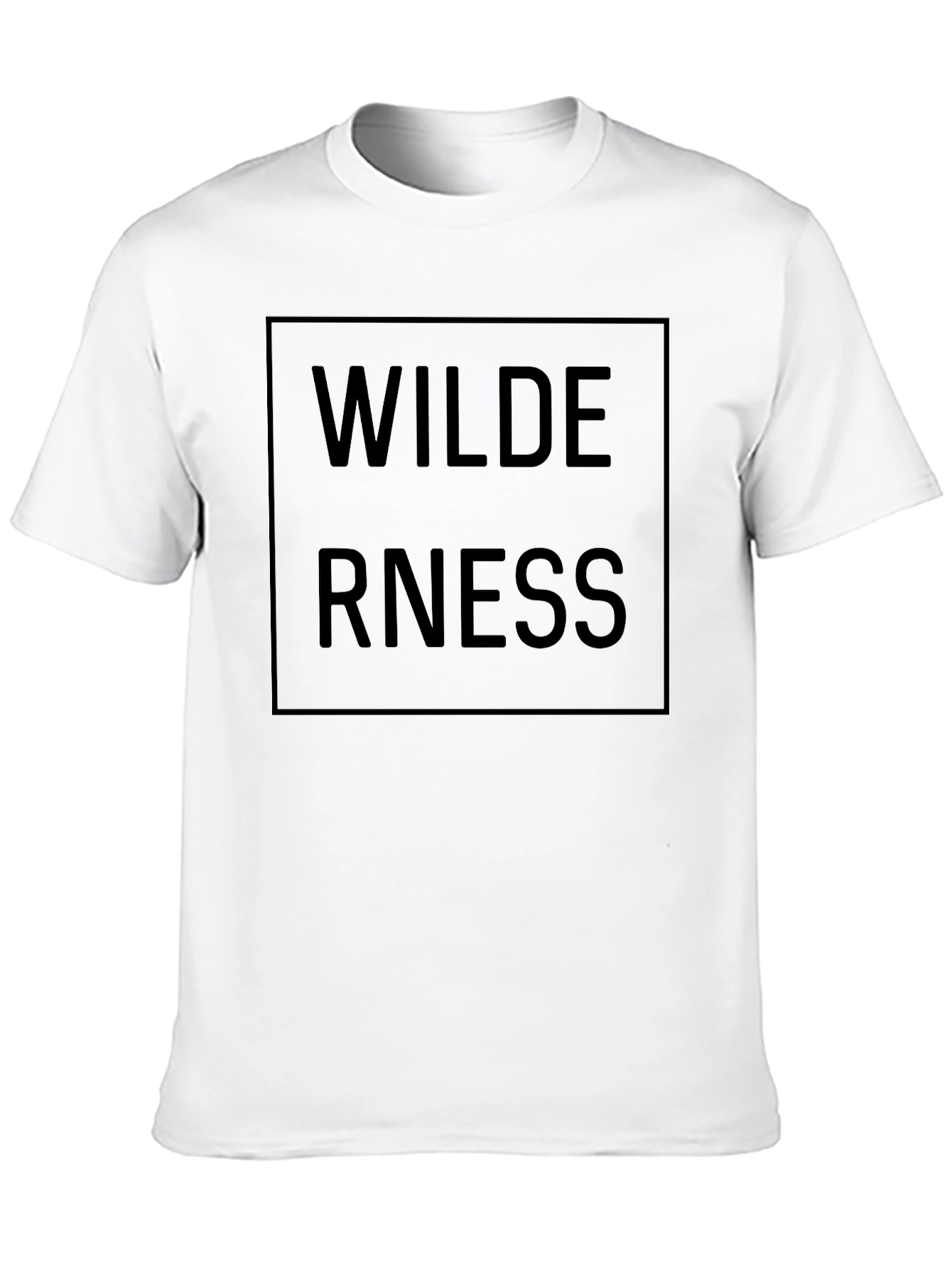 Wilderness Graphic Tee - Mens Black T-Shirt