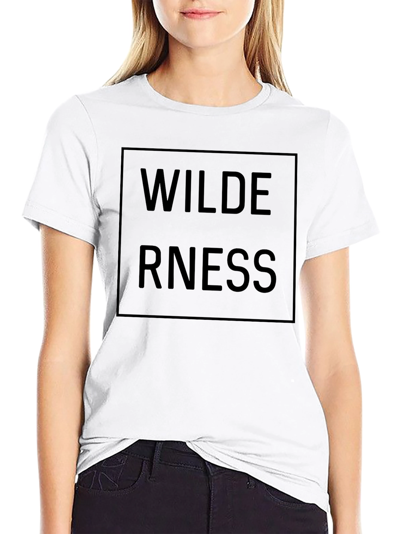Wilderness Graphic Tee - Mens Black T-Shirt