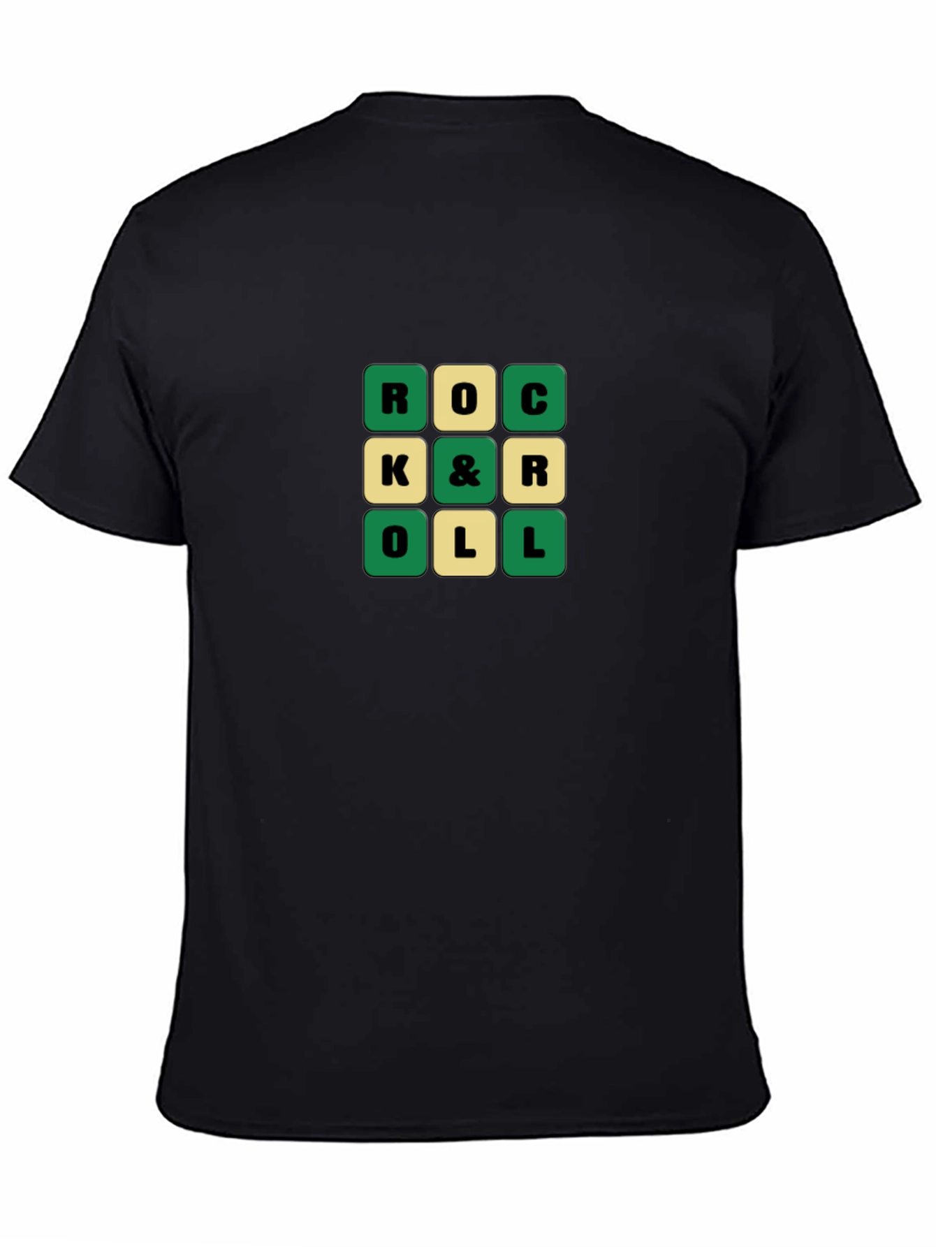 Retro Rock & Roll Word Game T-Shirt