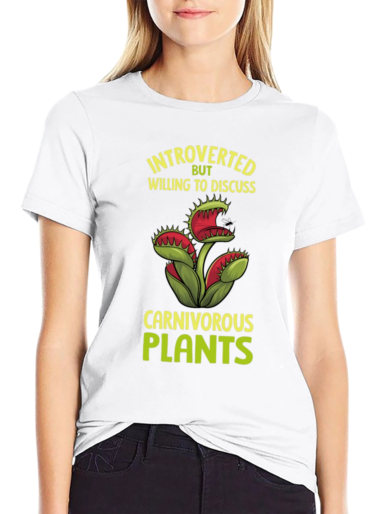 Introverted Carnivorous Plant T-Shirt