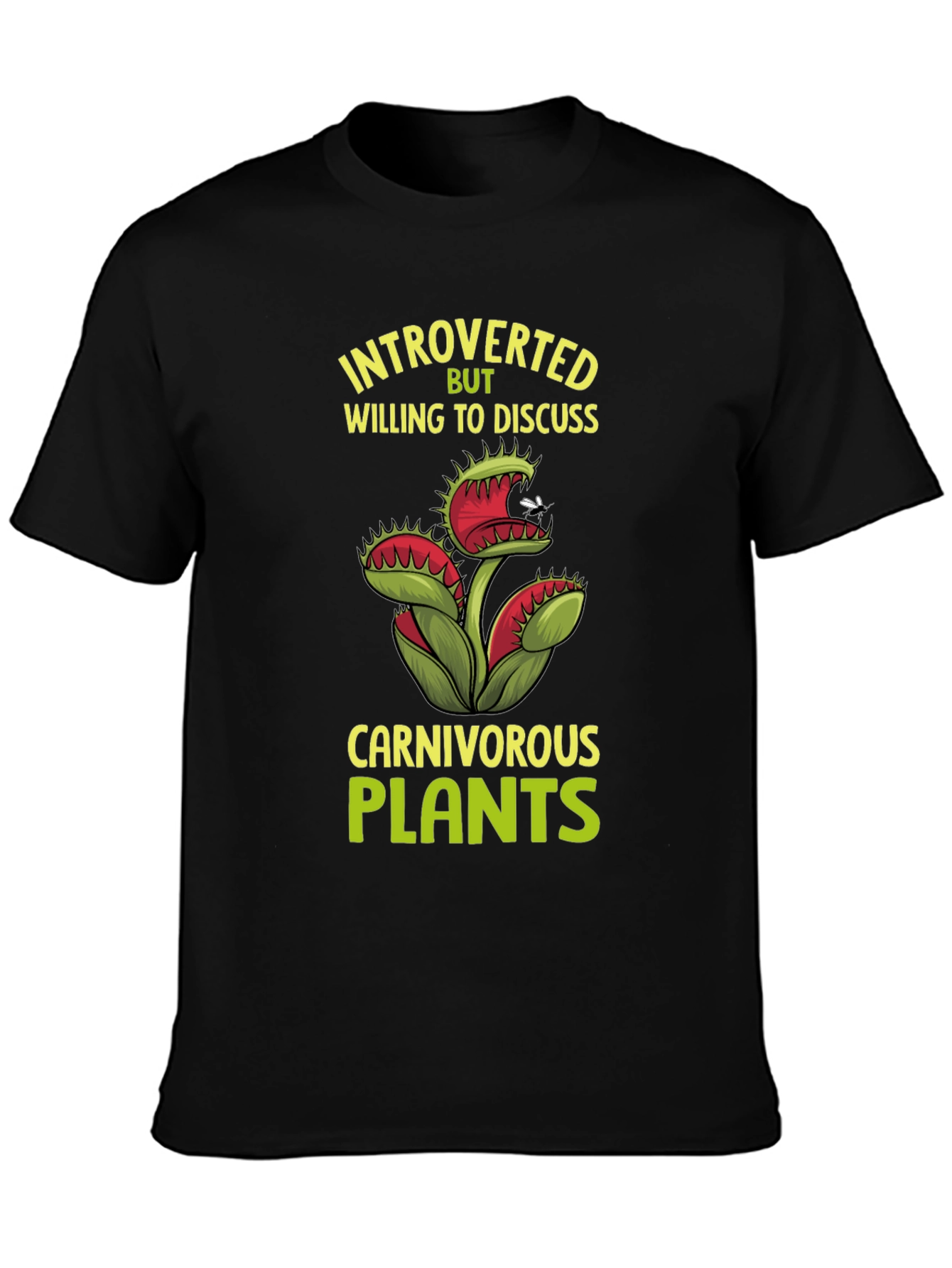 Introverted Carnivorous Plant T-Shirt