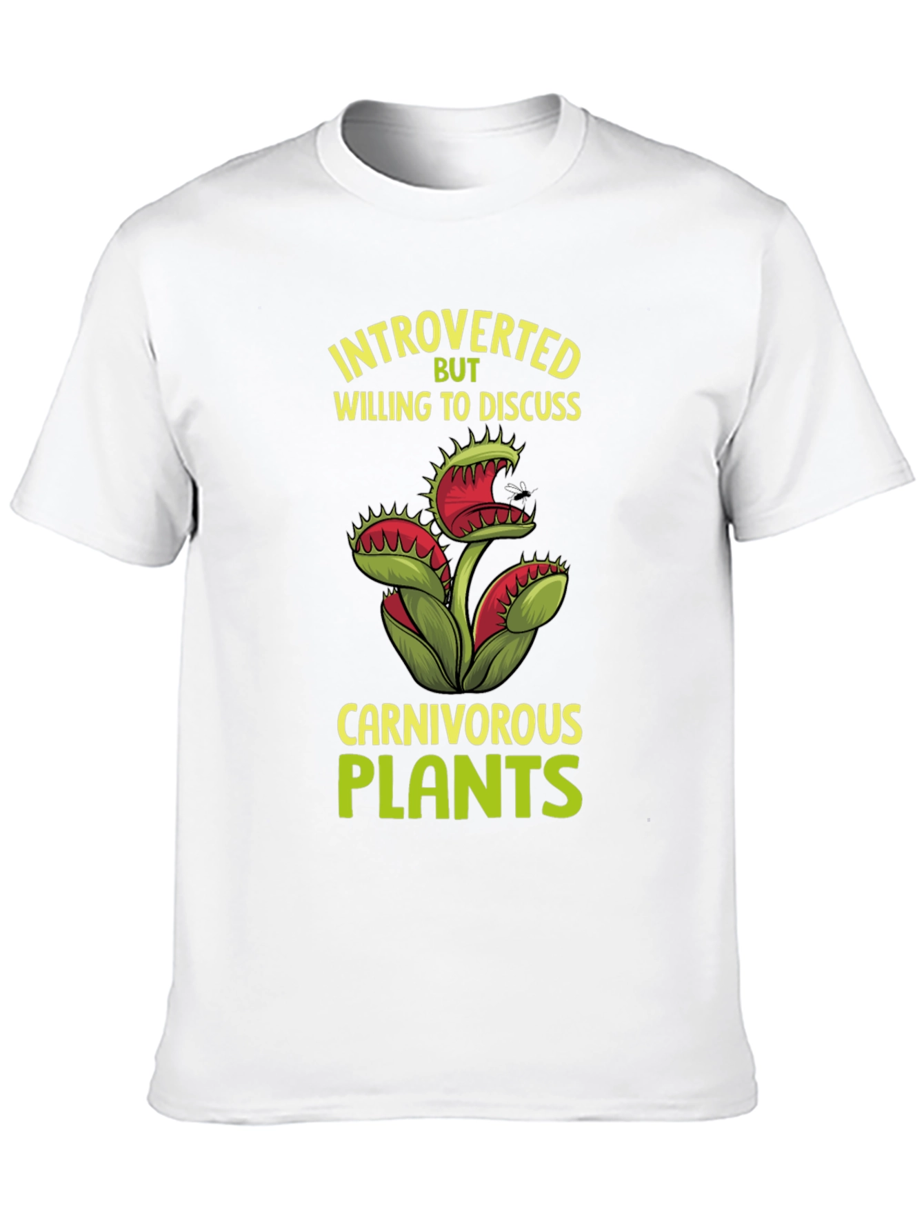 Introverted Carnivorous Plant T-Shirt
