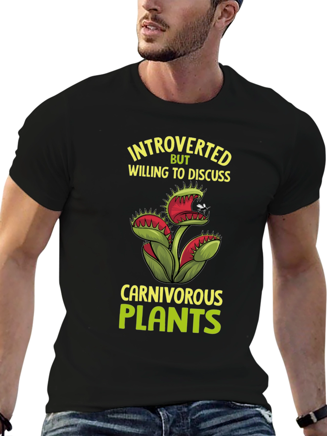 Introverted Carnivorous Plant T-Shirt