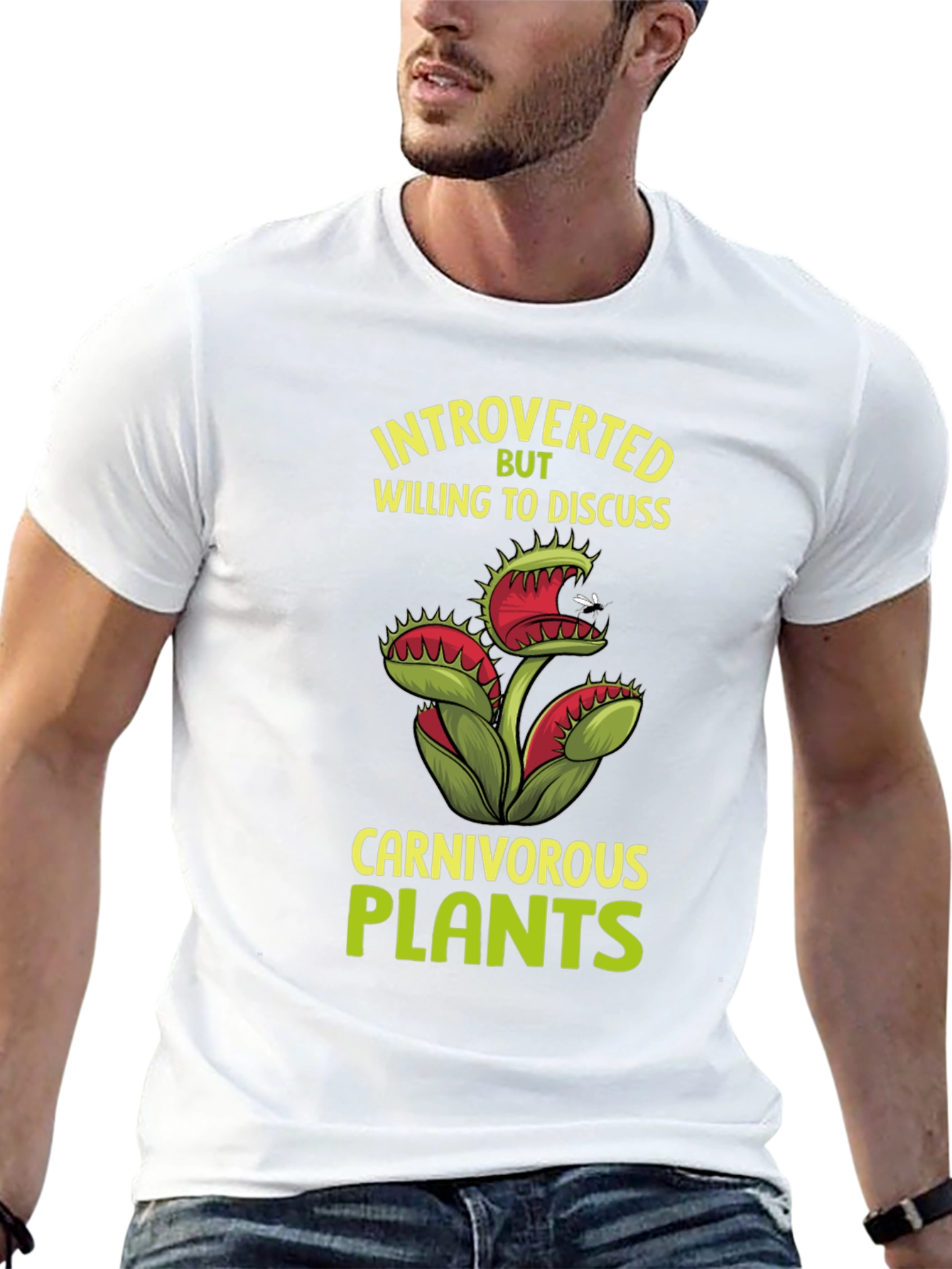 Introverted Carnivorous Plant T-Shirt