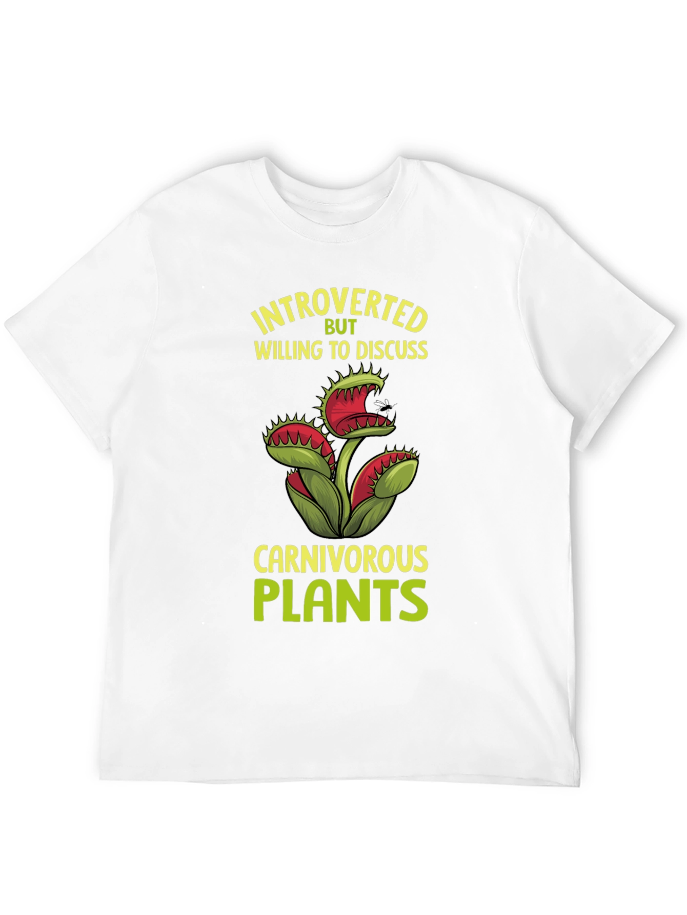 Introverted Carnivorous Plant T-Shirt