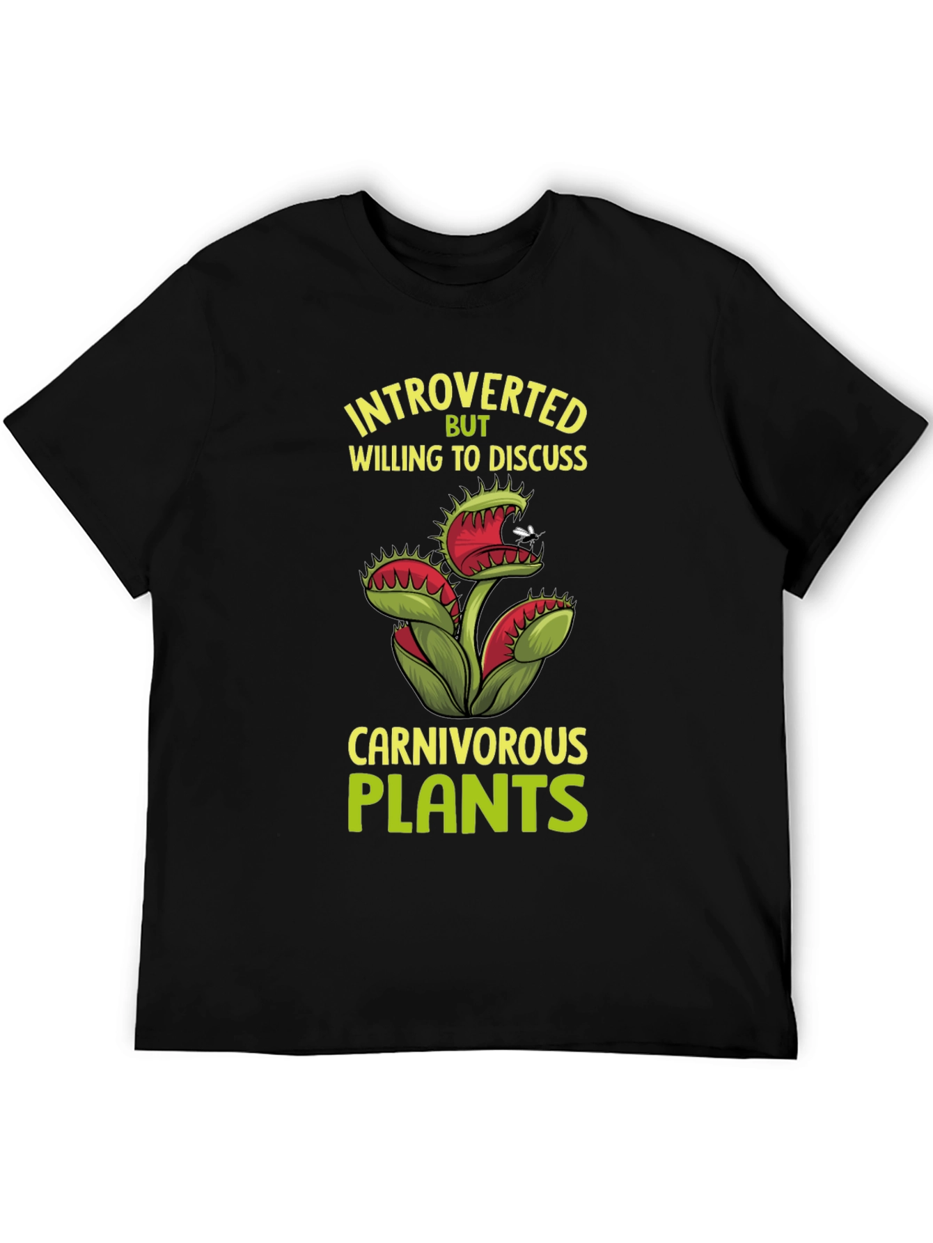 Introverted Carnivorous Plant T-Shirt