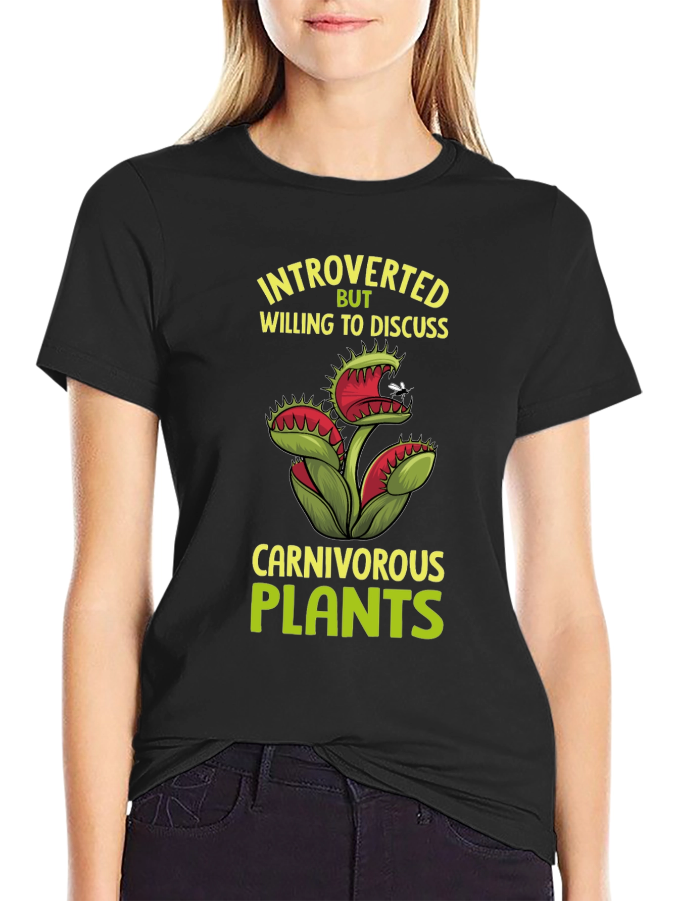 Introverted Carnivorous Plant T-Shirt