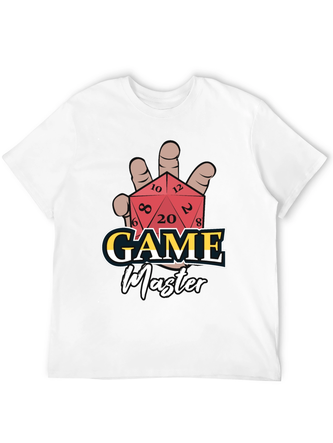Game Master D&D Dice T-Shirt