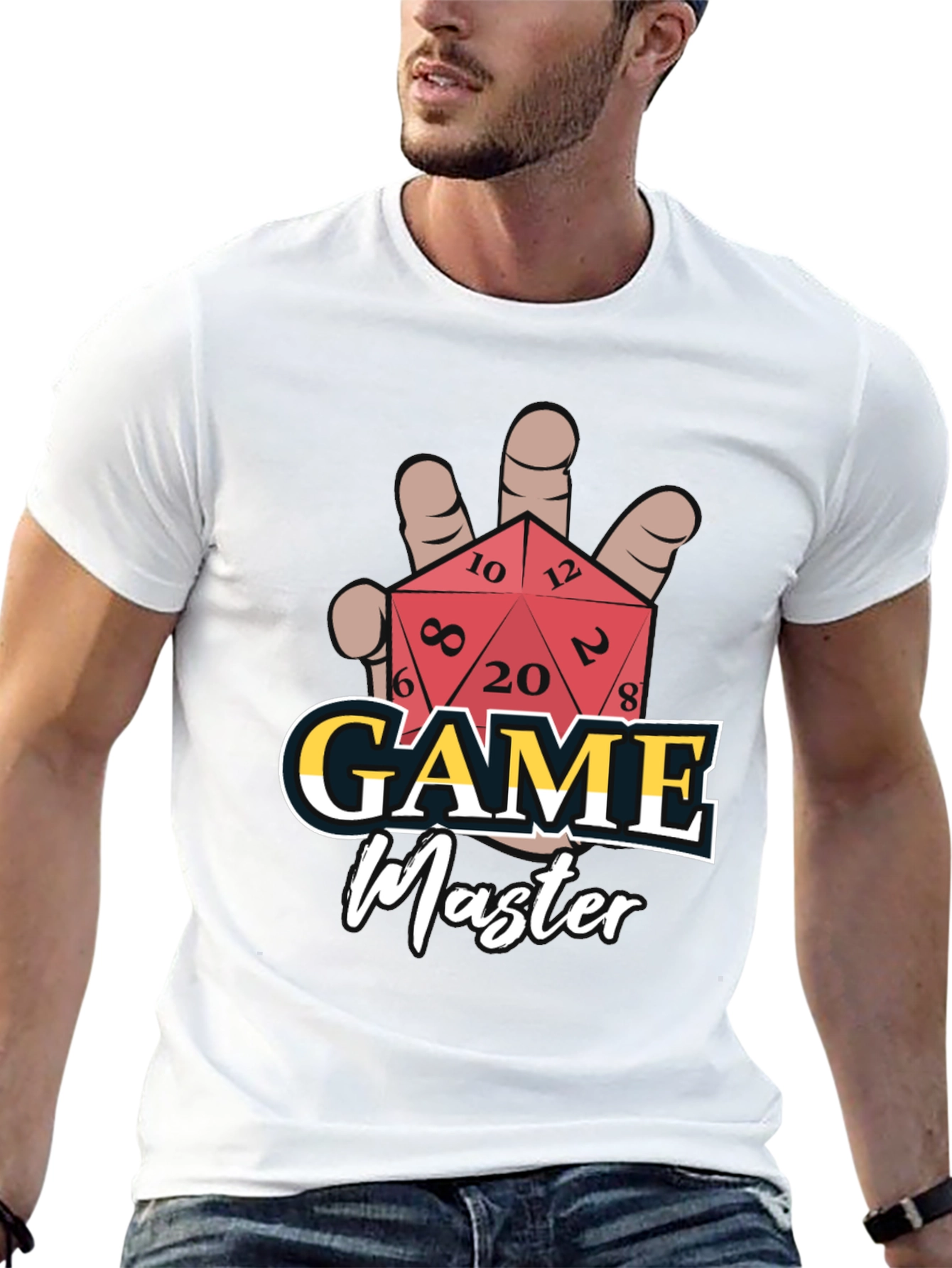 Game Master D&D Dice T-Shirt