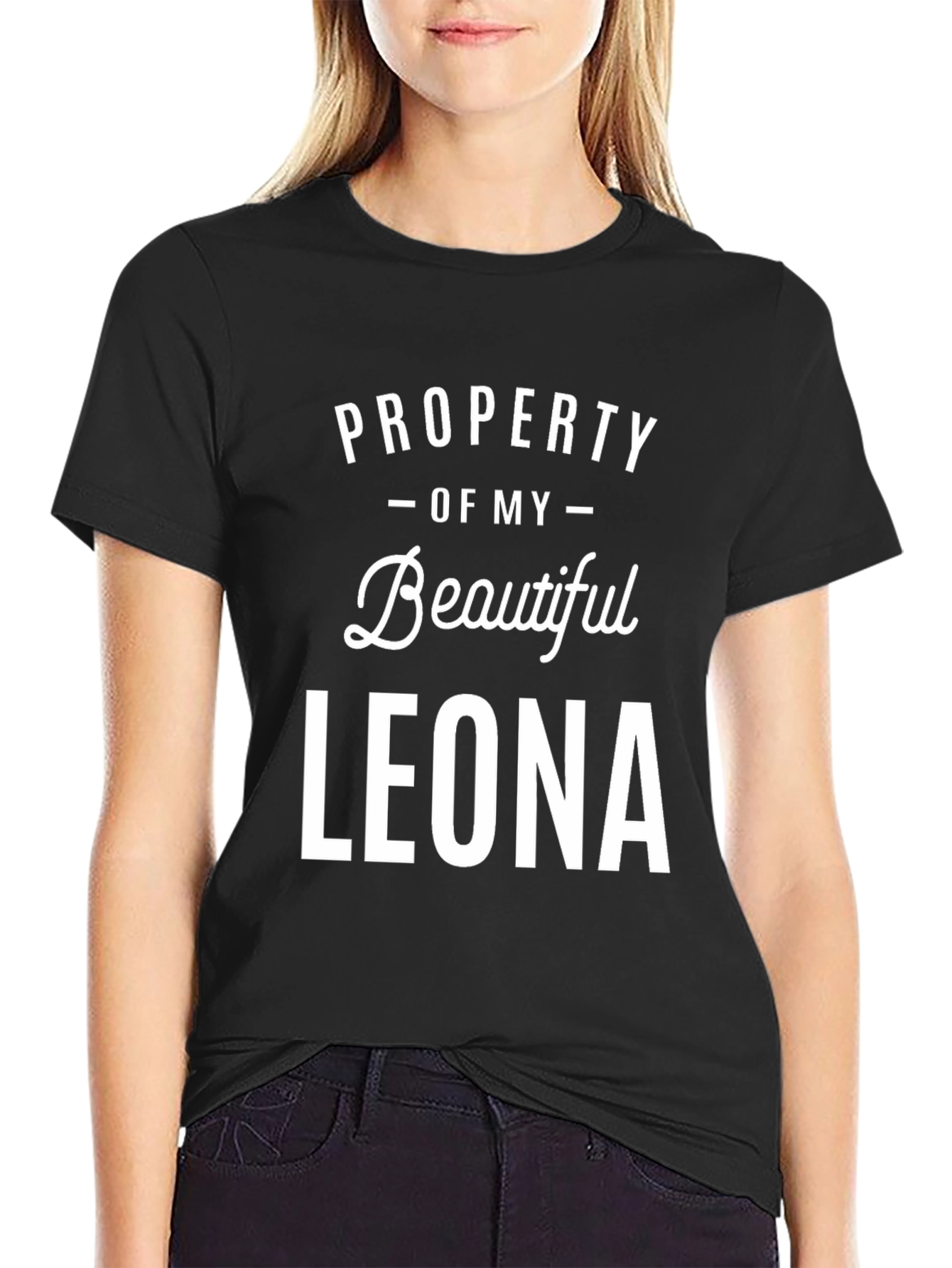 Property of My Beautiful Leona Graphic T-Shirt