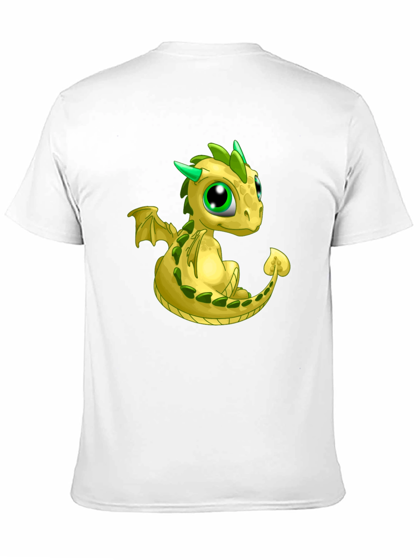 Cute Dragon Graphic Tee - Black T-Shirt