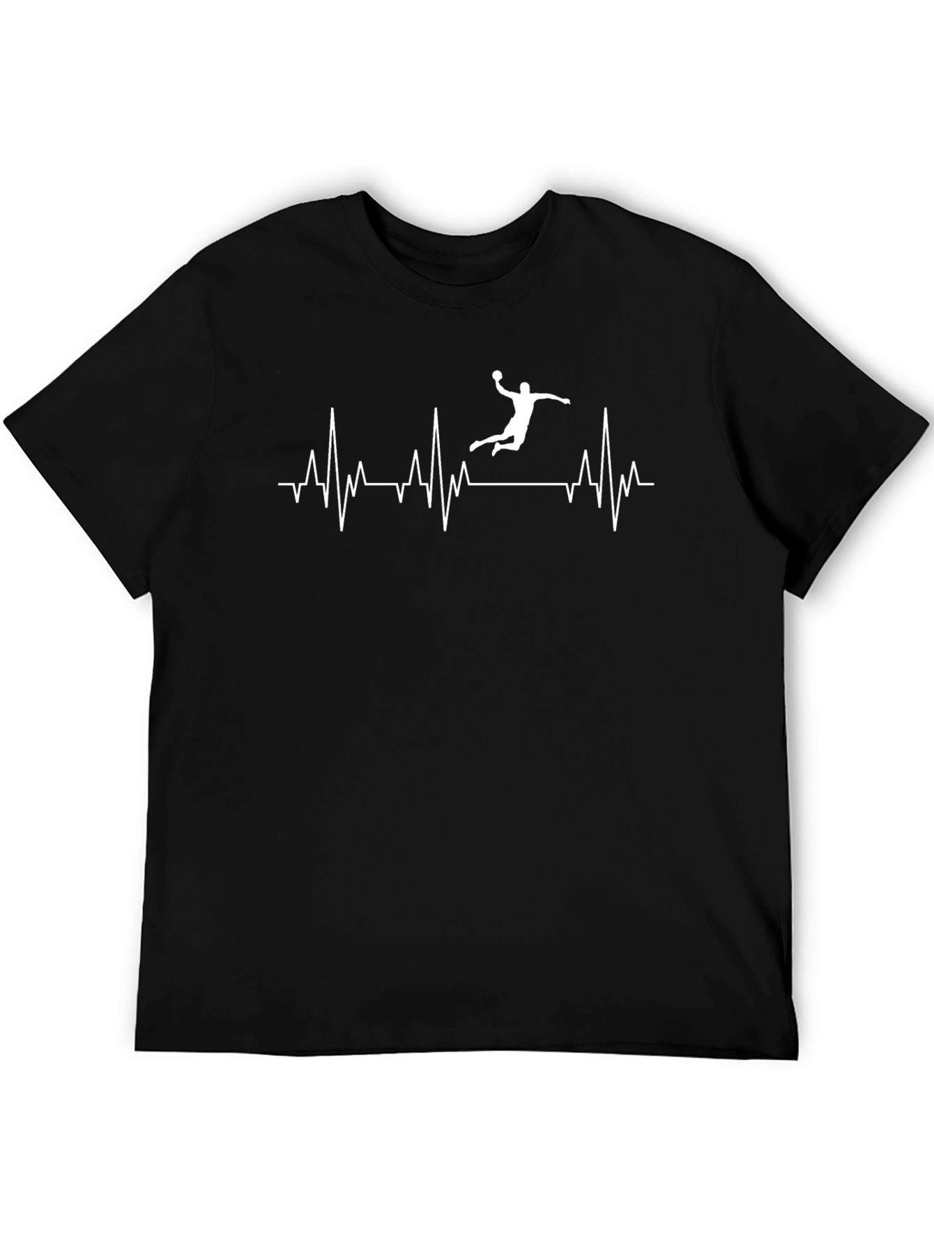 Handball Heartbeat T-Shirt - Passionate Player Tee