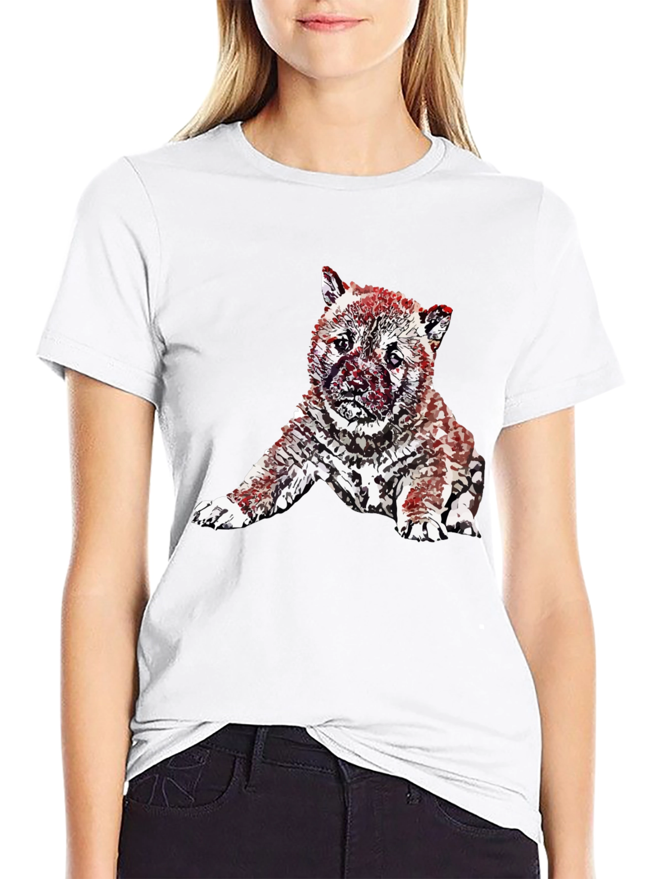 Cool Puppy Graphic Tee - Modern Streetwear Style