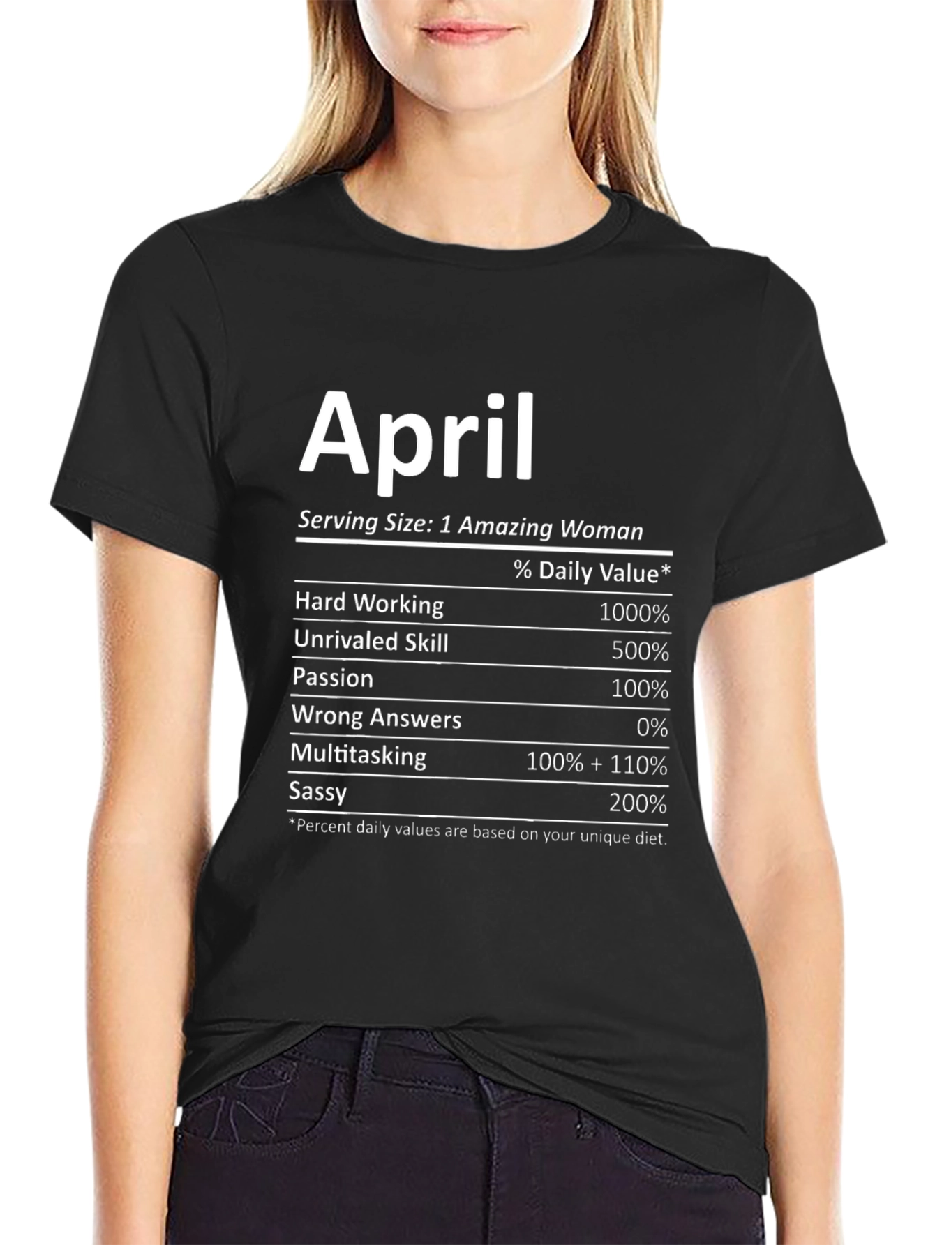 April Amazing Woman T-Shirt