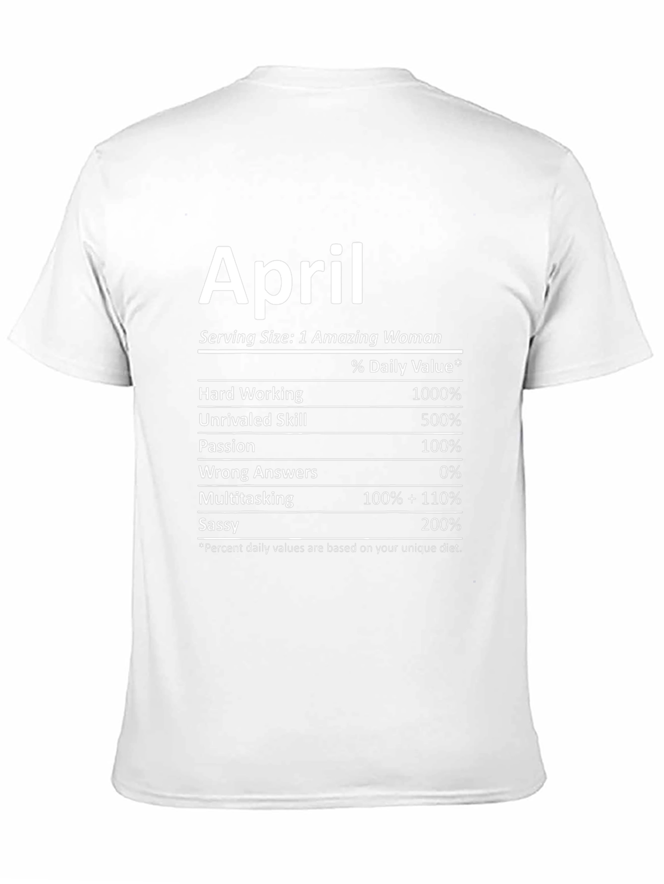 April Amazing Woman T-Shirt