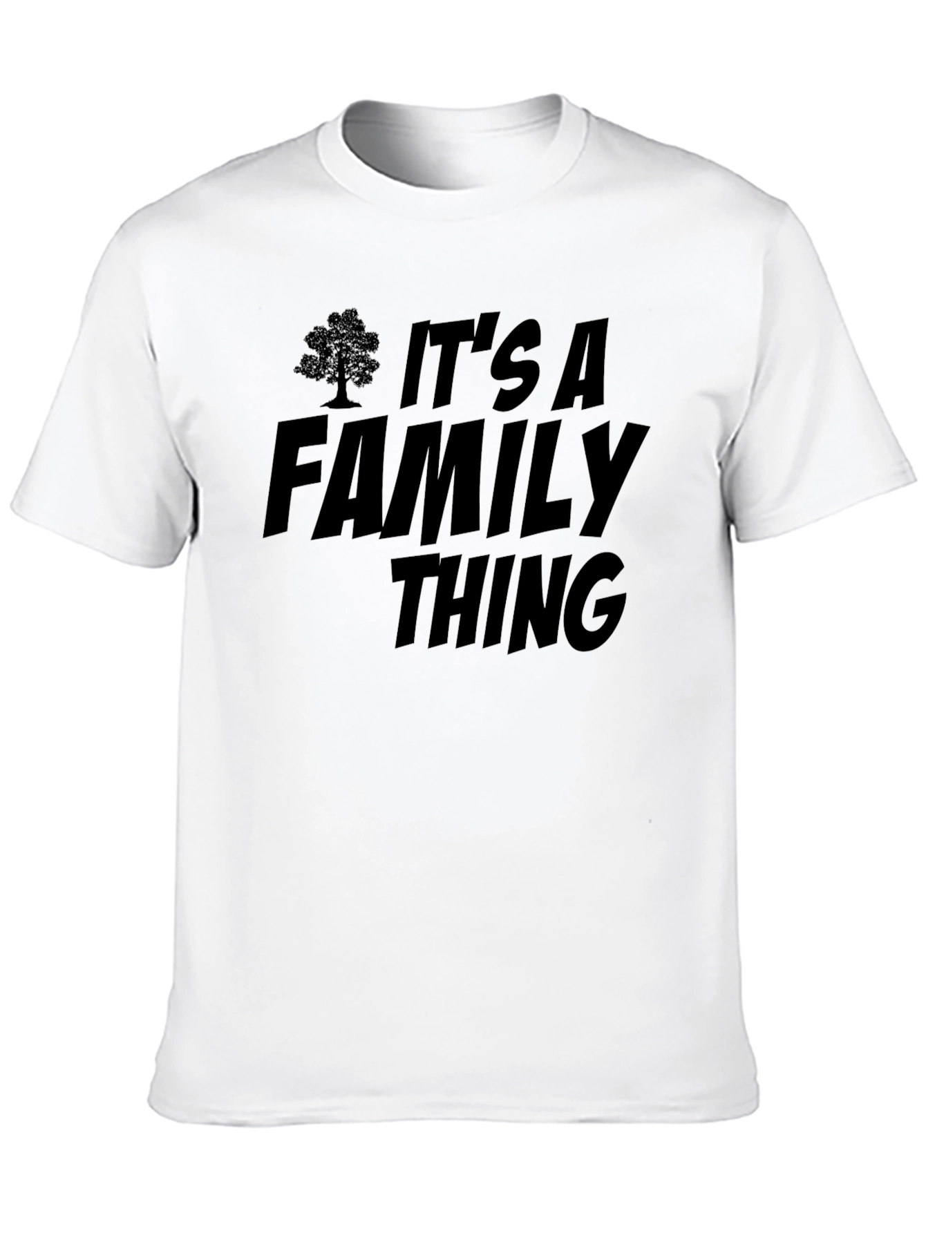 Its a Family Thing Black T-Shirt