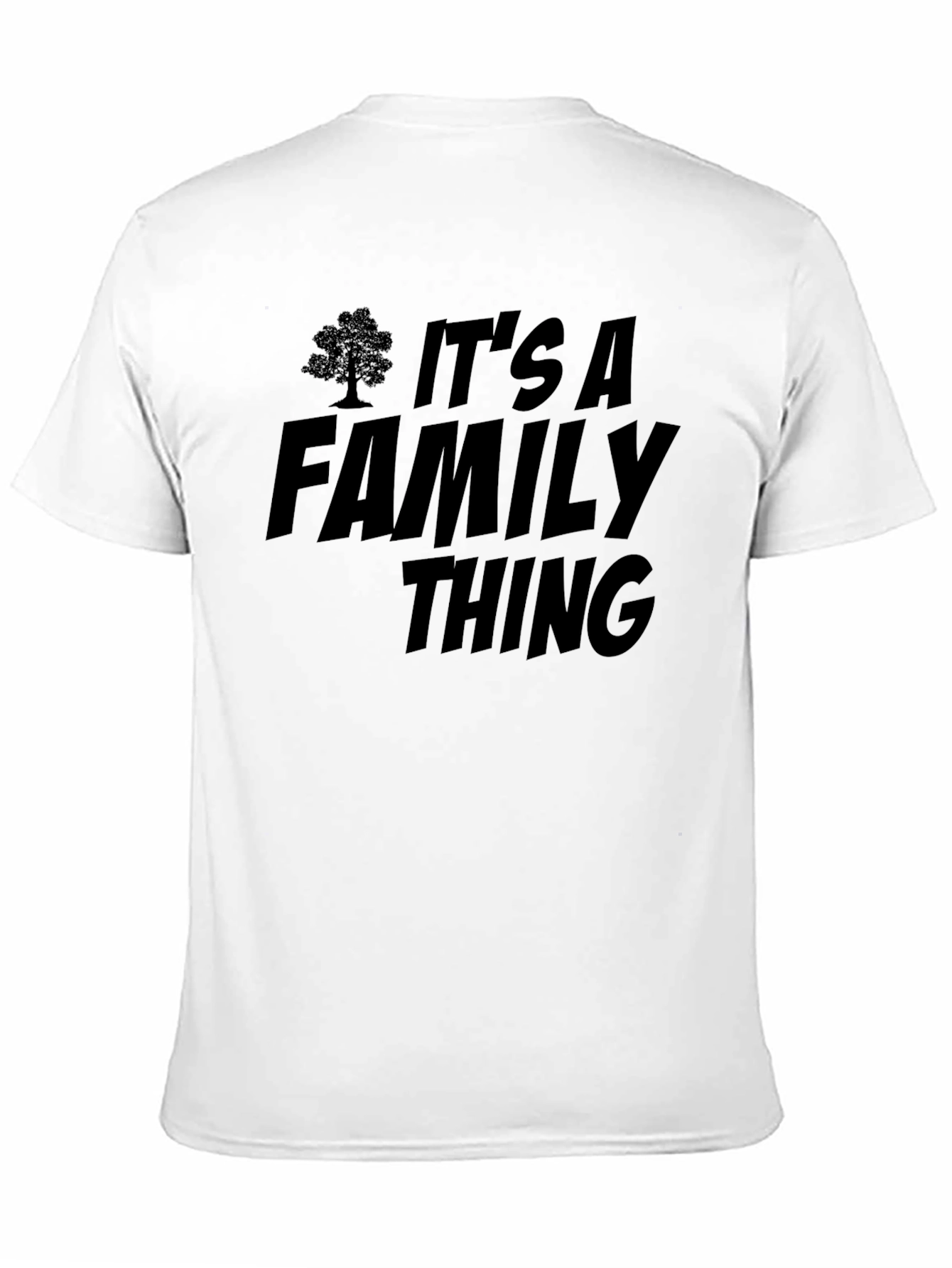 Its a Family Thing Black T-Shirt