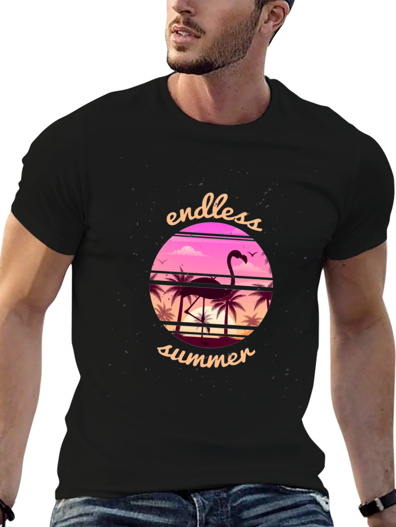 Endless Summer Flamingo Graphic Tee