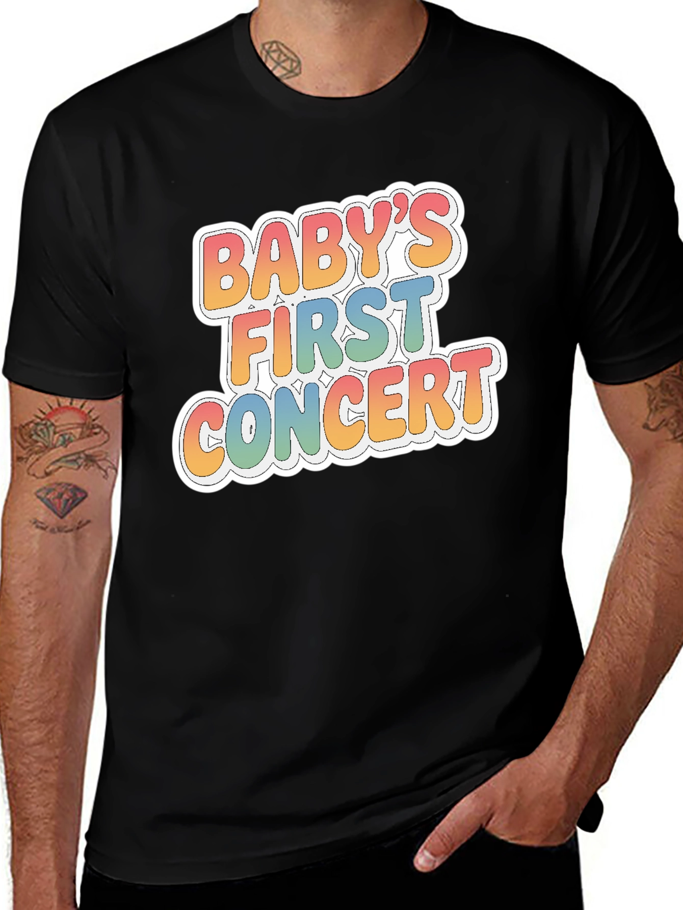 Babys First Concert Graphic Tee