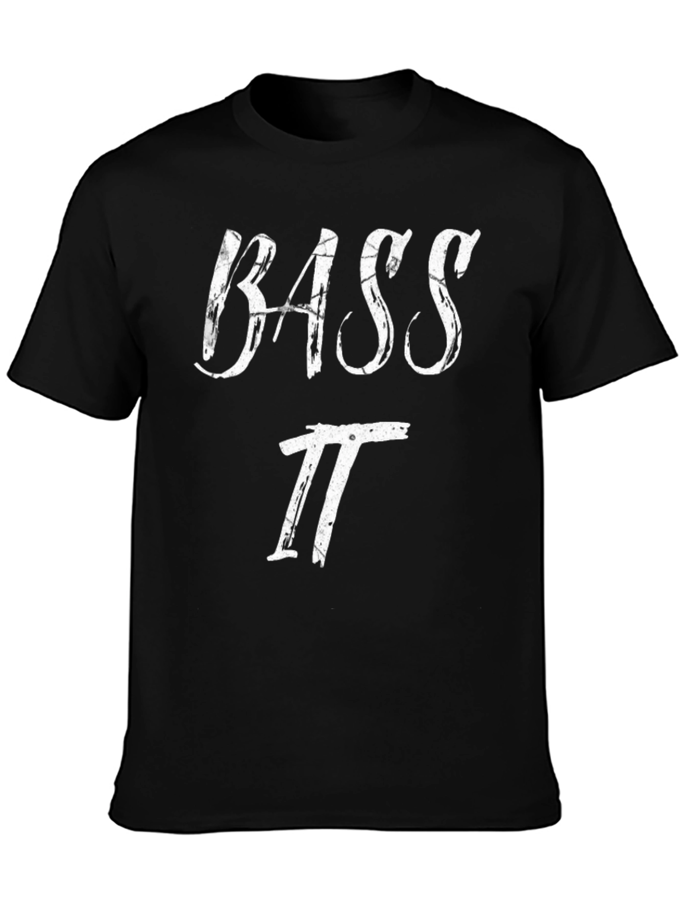 Bass II Black Graphic Tee